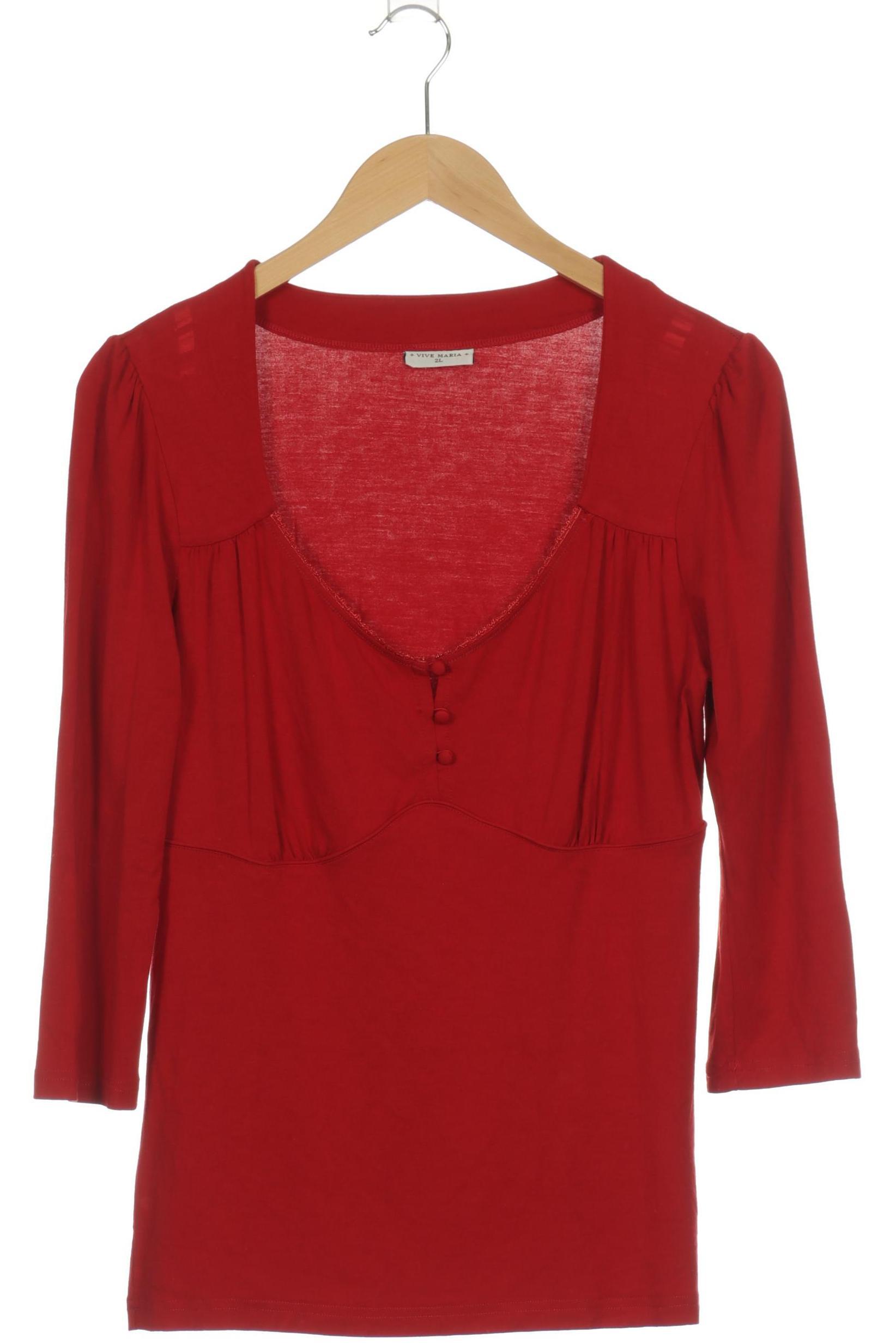 

Vive Maria Damen Langarmshirt, rot, Gr.