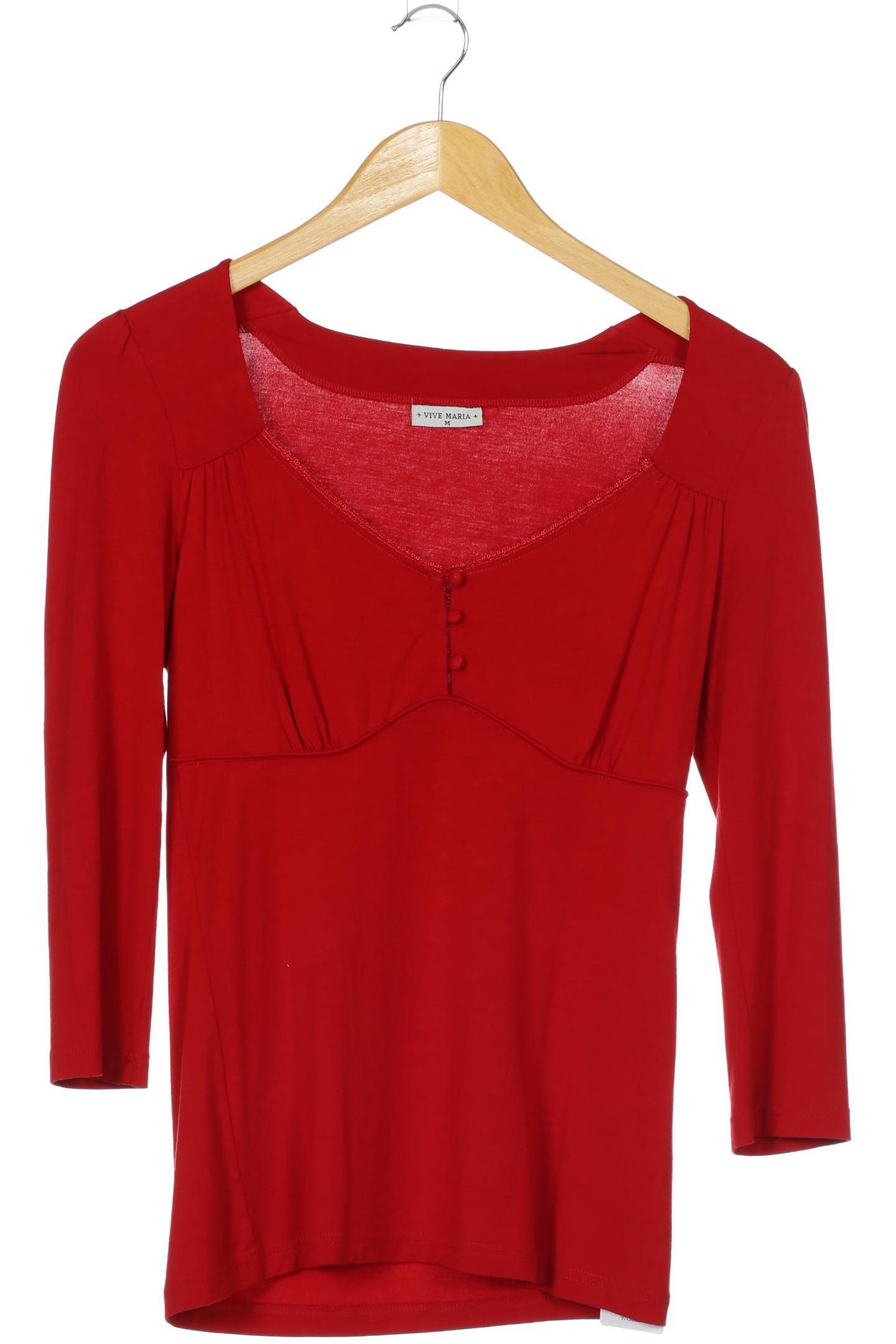 

Vive Maria Damen Langarmshirt, rot, Gr.