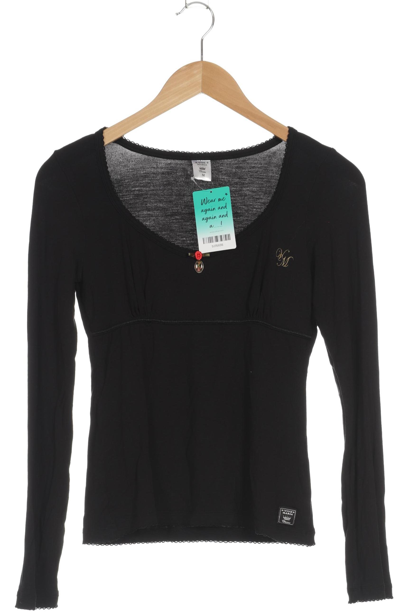 

Vive Maria Damen Langarmshirt, schwarz, Gr.