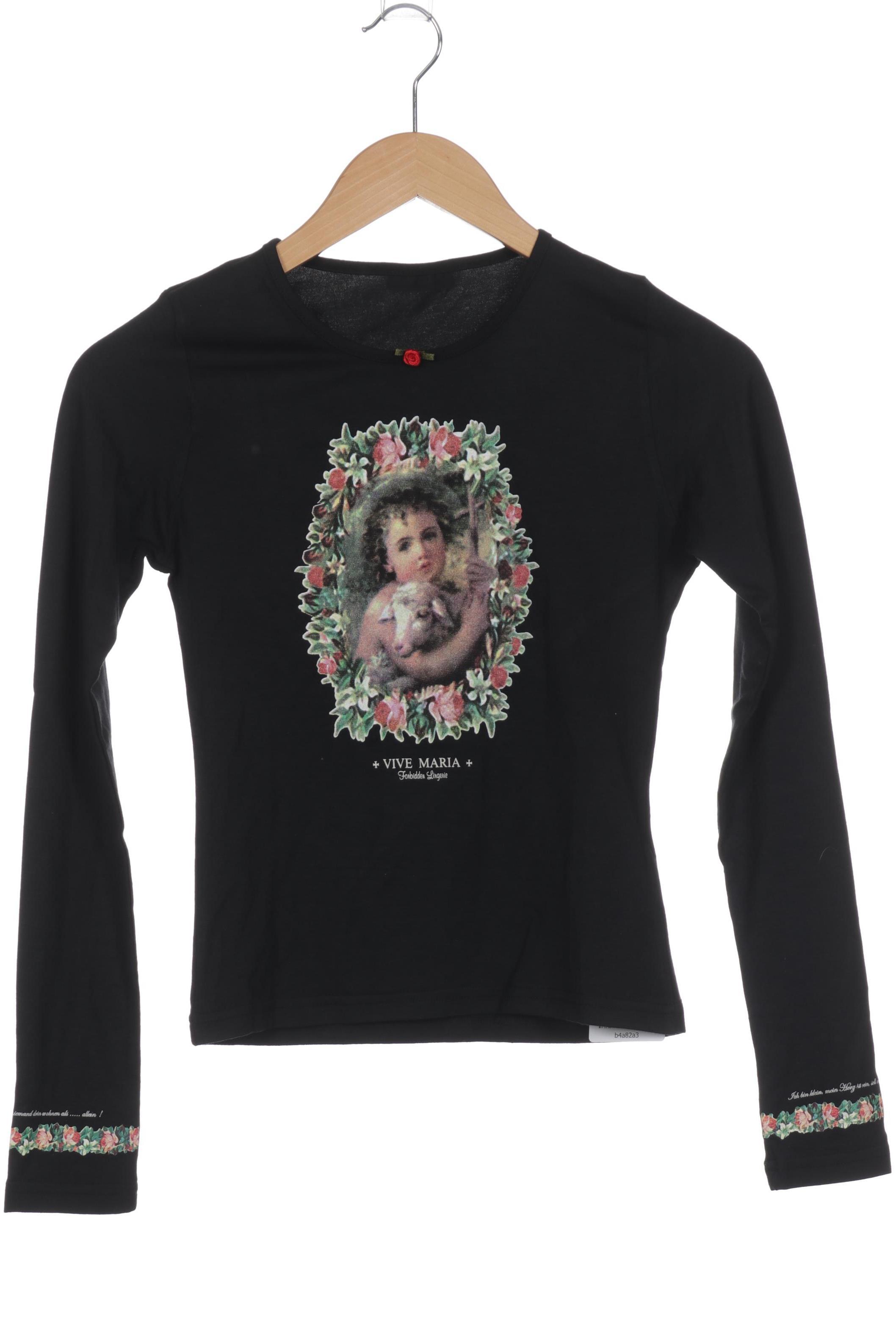

Vive Maria Damen Langarmshirt, schwarz, Gr.