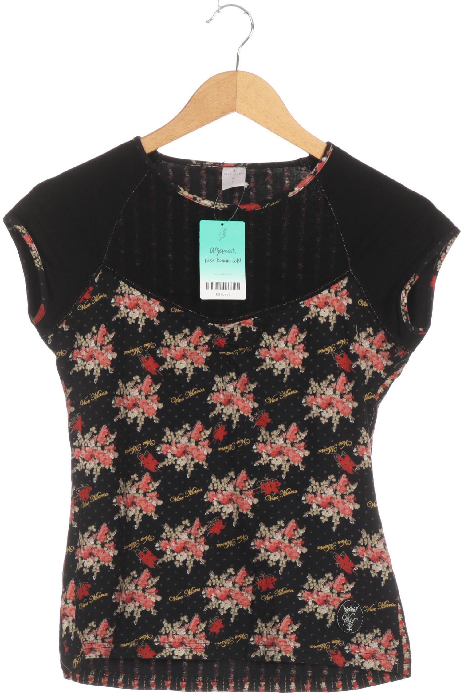 

Vive Maria Damen T-Shirt, schwarz, Gr.
