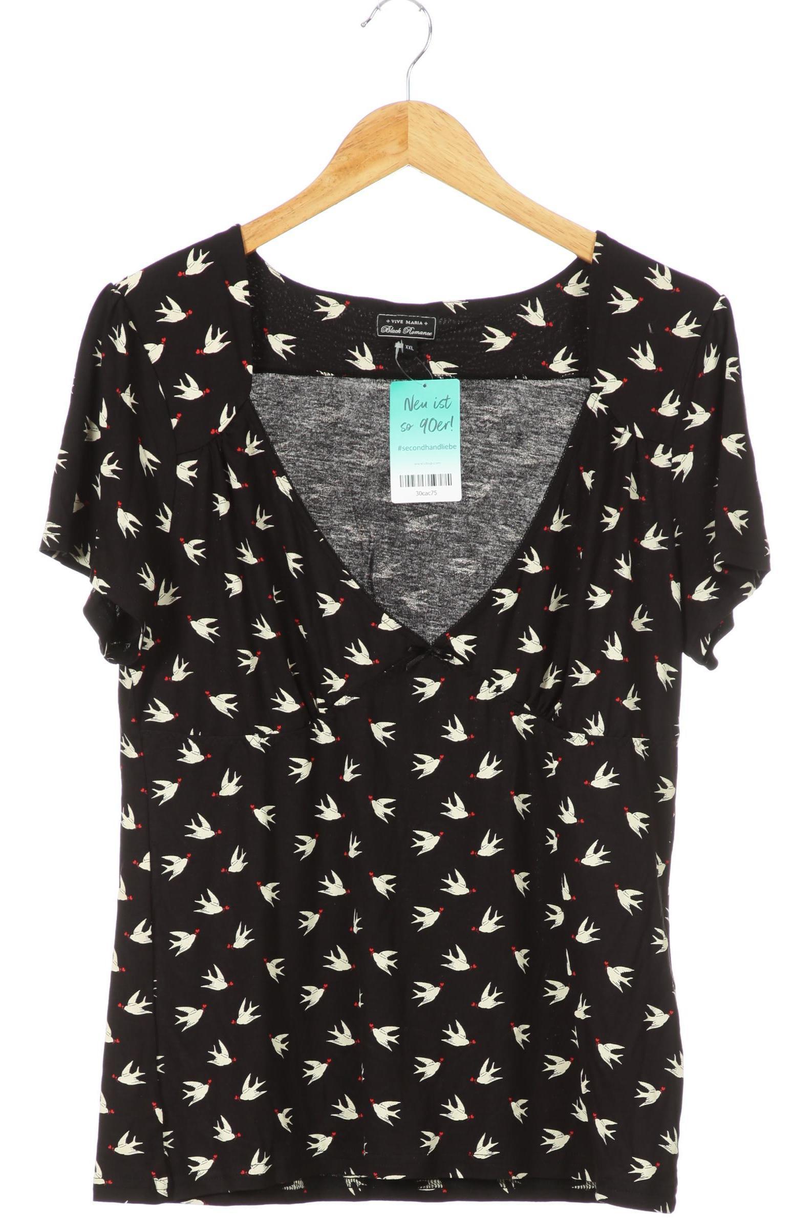 

Vive Maria Damen T-Shirt, schwarz, Gr.