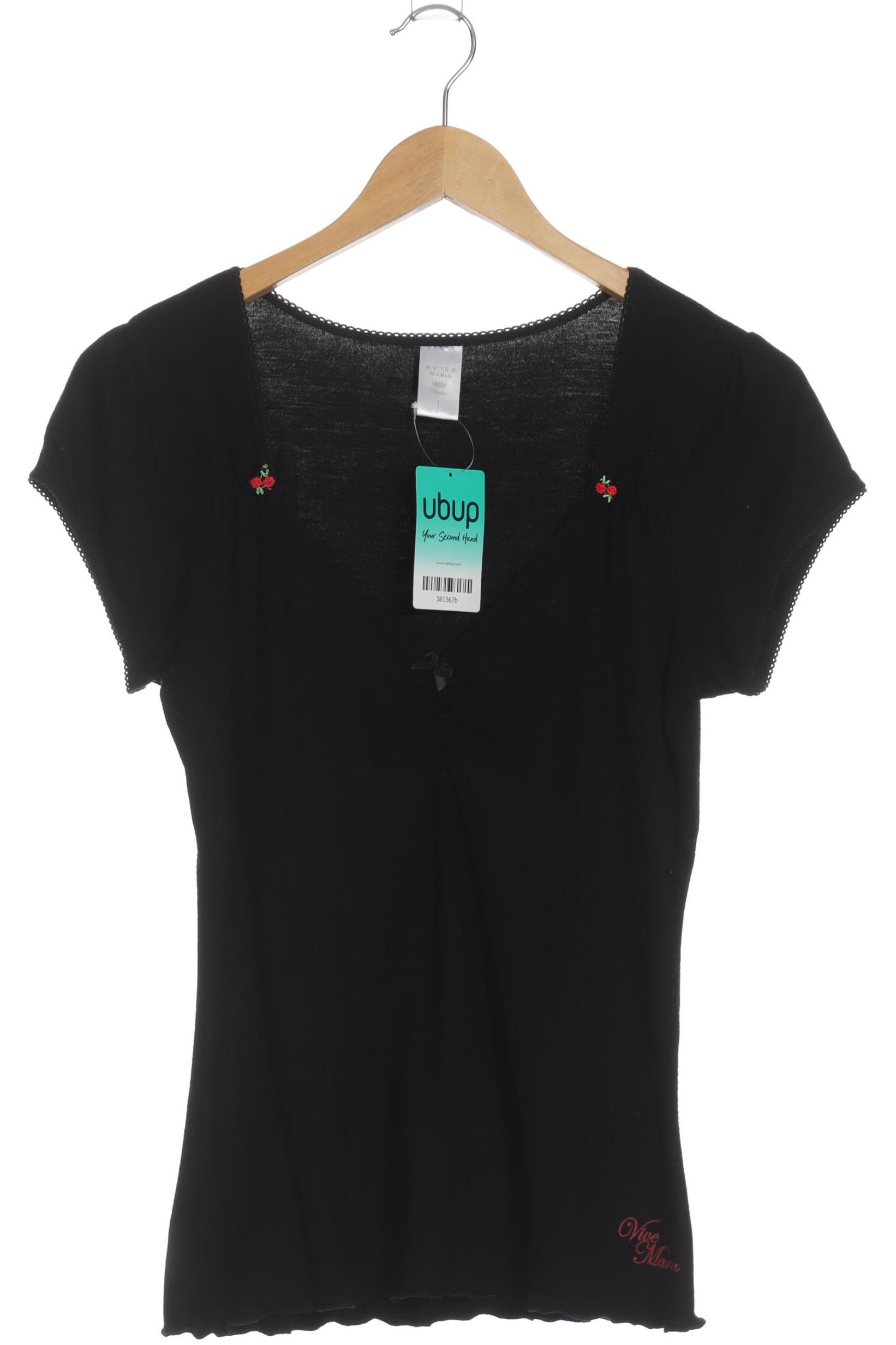 

Vive Maria Damen T-Shirt, schwarz, Gr.