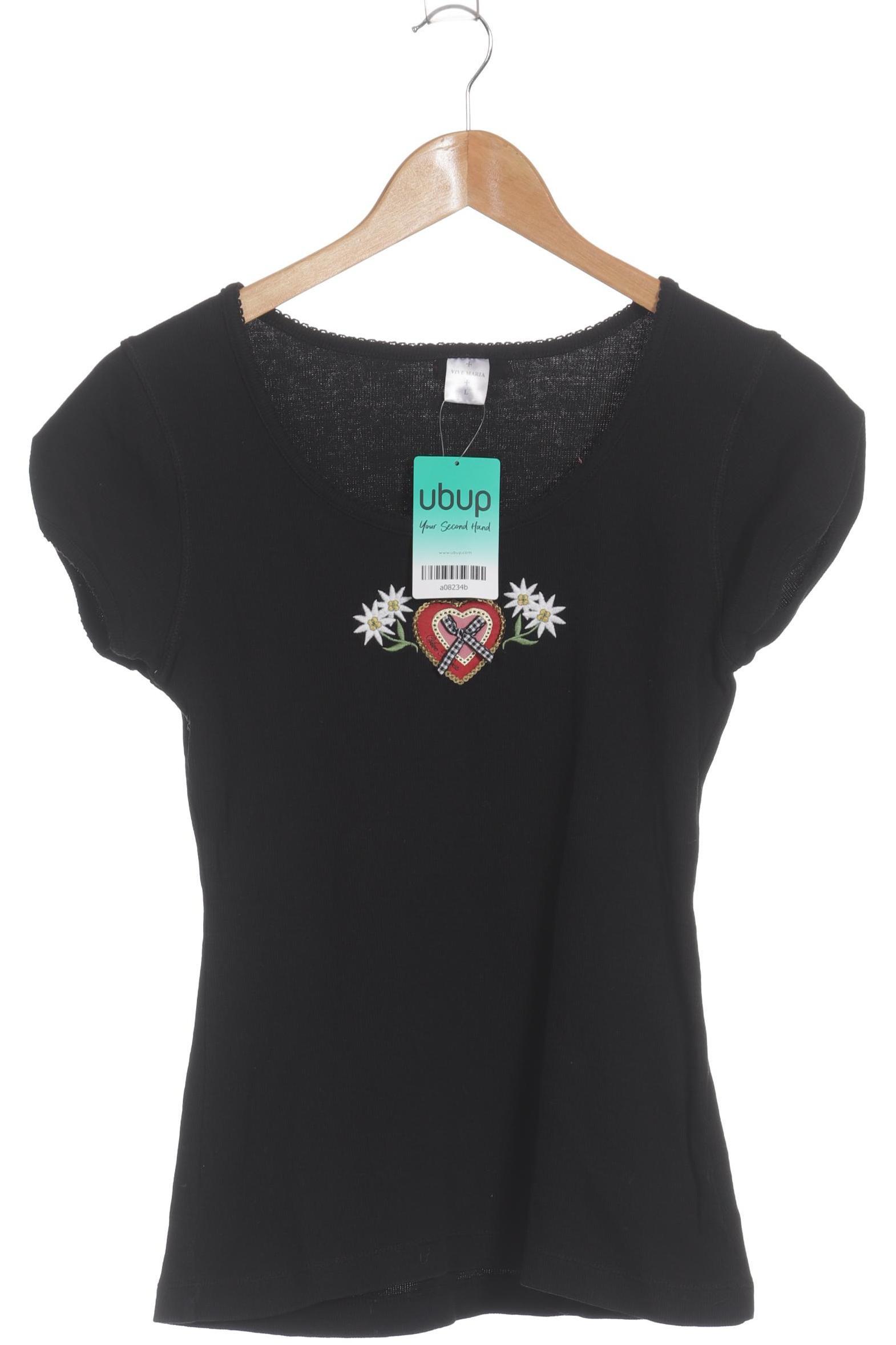 

Vive Maria Damen T-Shirt, schwarz, Gr.