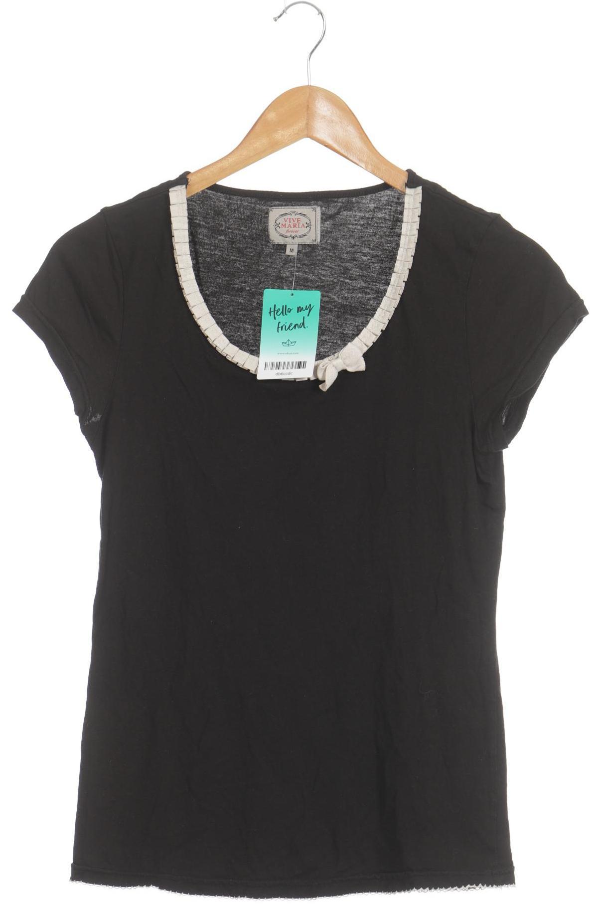 

Vive Maria Damen T-Shirt, schwarz, Gr.