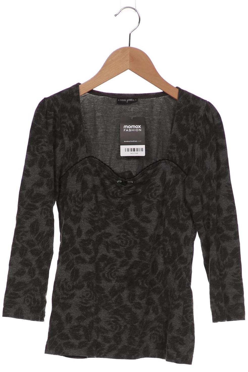 

Vive Maria Damen Langarmshirt, grau, Gr. 36