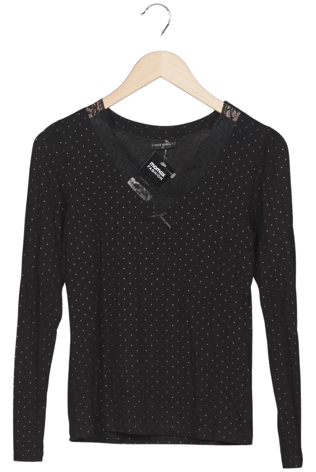 

Vive Maria Damen Langarmshirt, schwarz, Gr. 36