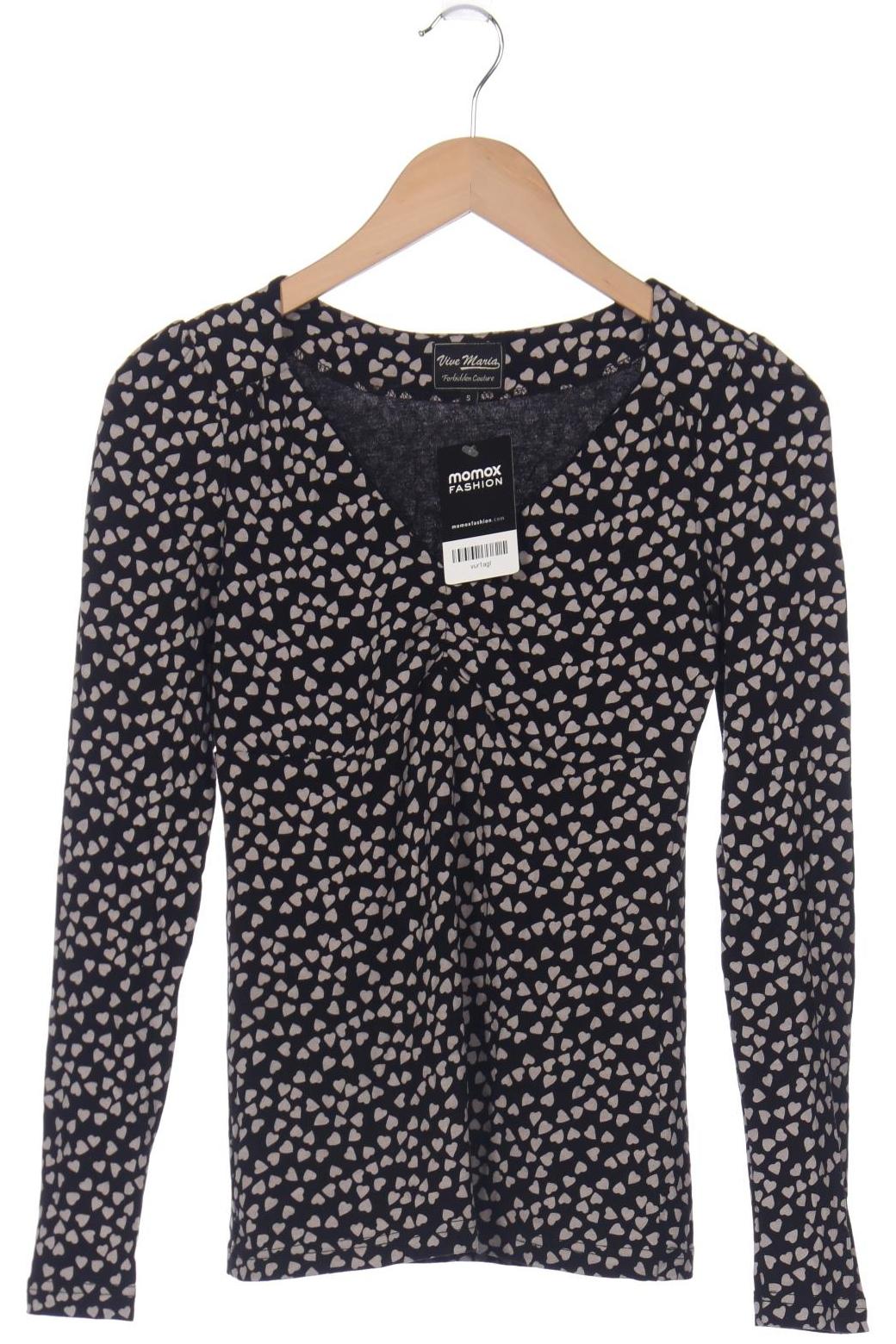 

Vive Maria Damen Langarmshirt, schwarz, Gr. 36