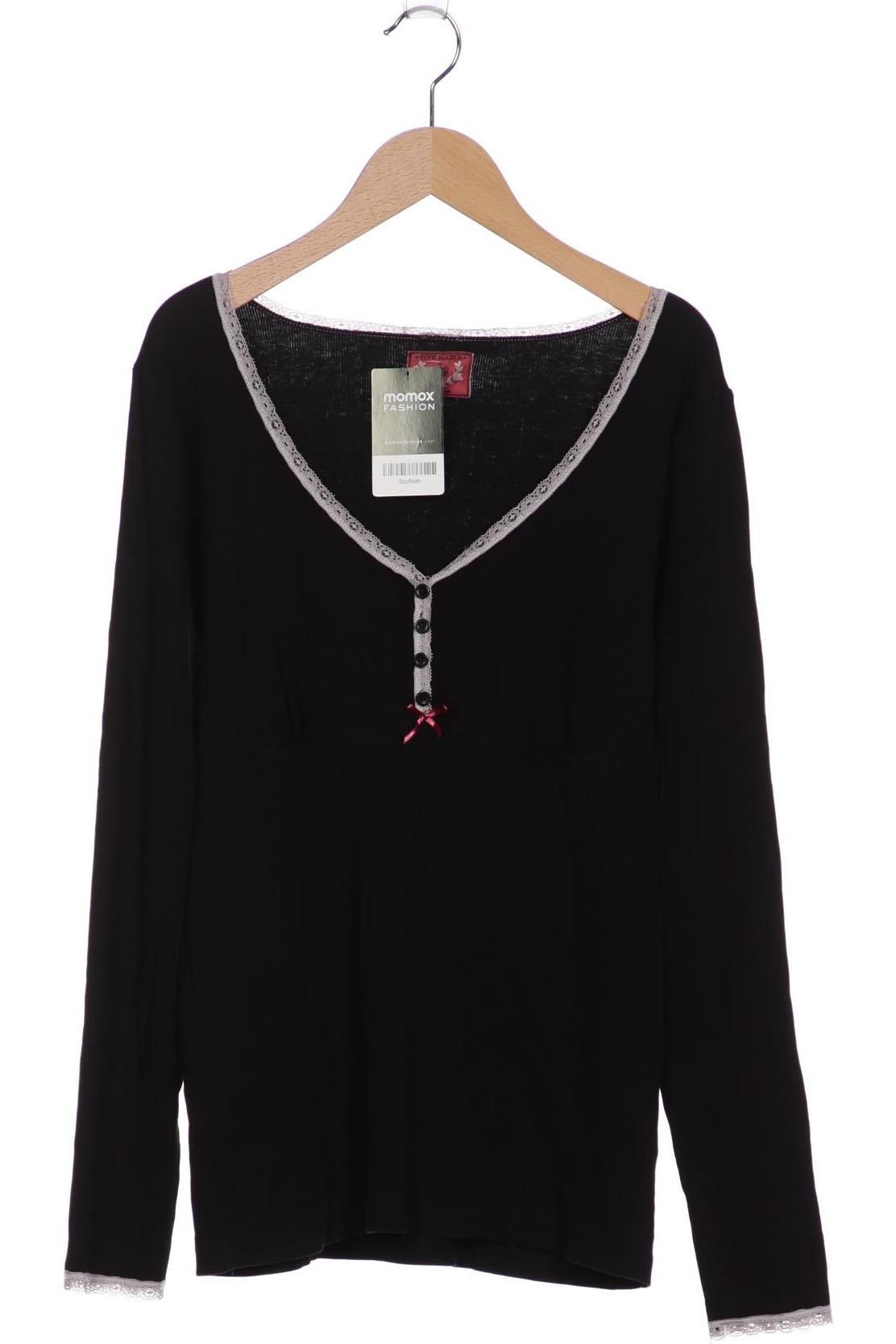 

Vive Maria Damen Langarmshirt, schwarz, Gr. 36