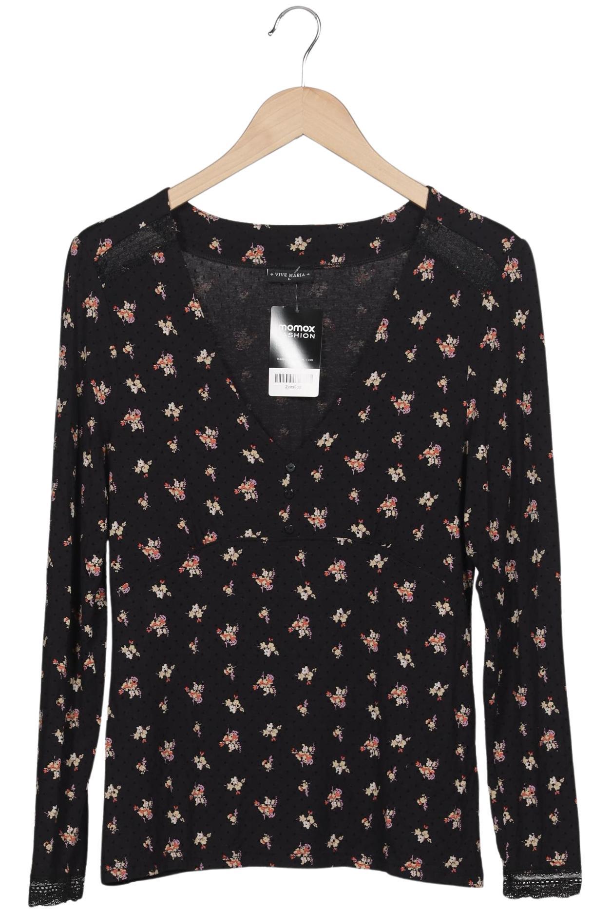 

Vive Maria Damen Langarmshirt, schwarz, Gr. 42