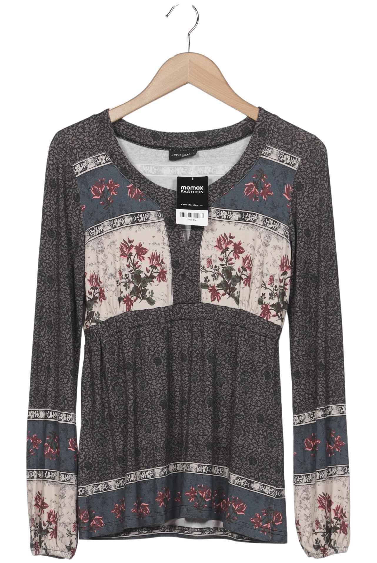 

Vive Maria Damen Langarmshirt, grau, Gr. 36