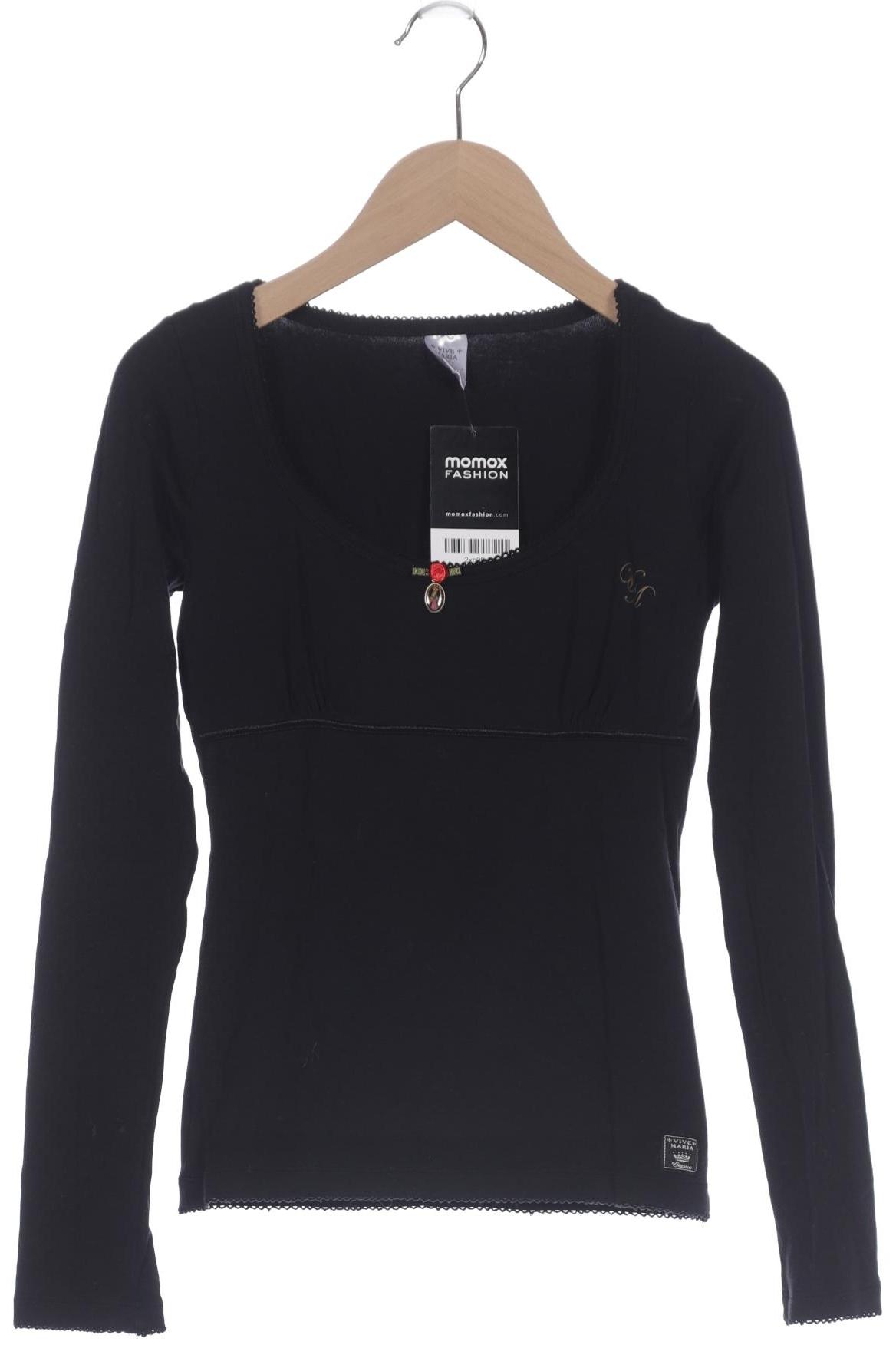 

Vive Maria Damen Langarmshirt, schwarz, Gr. 36