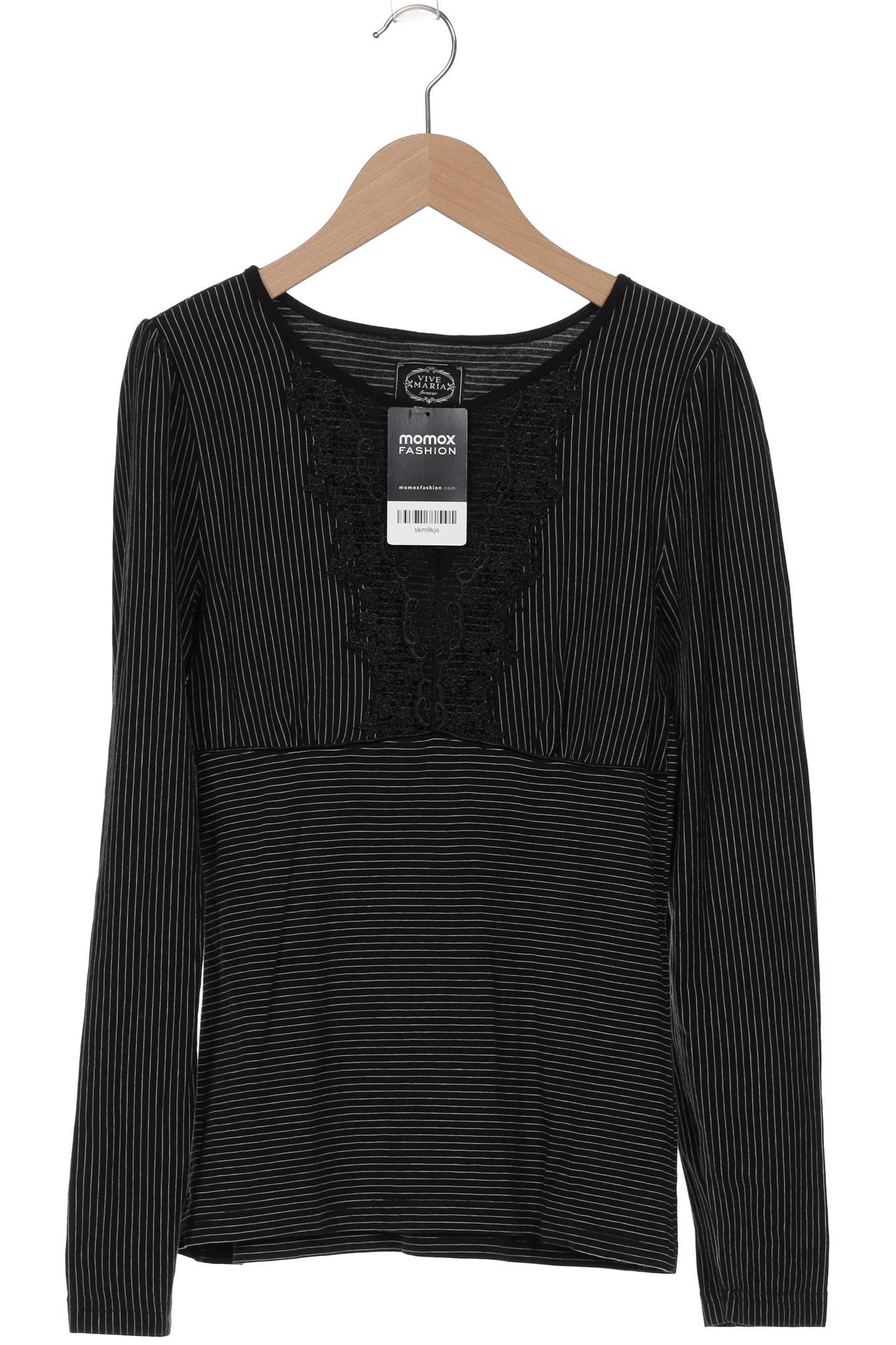 

Vive Maria Damen Langarmshirt, schwarz, Gr. 38