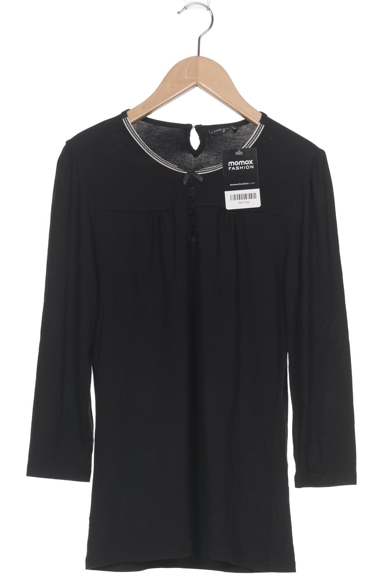 

Vive Maria Damen Langarmshirt, schwarz, Gr. 38