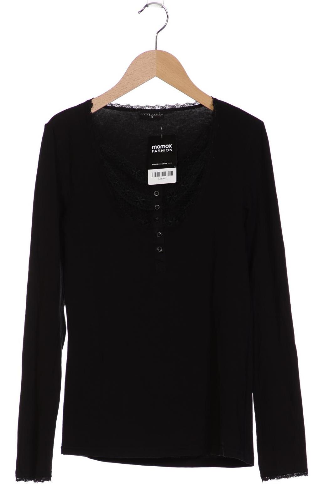 

Vive Maria Damen Langarmshirt, schwarz, Gr. 38