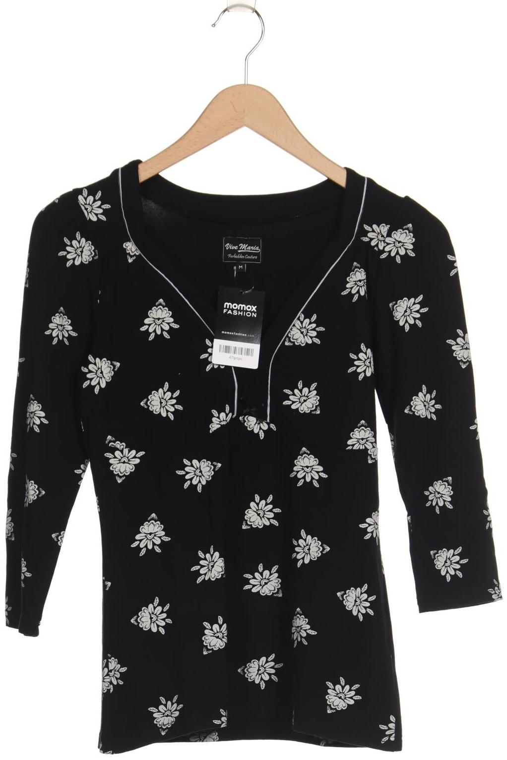 

Vive Maria Damen Langarmshirt, schwarz, Gr. 38