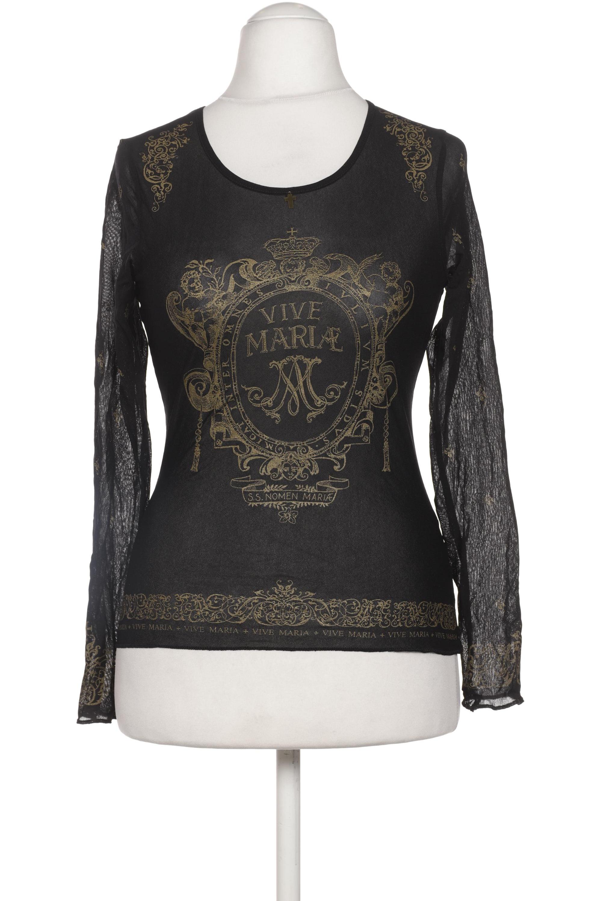 

Vive Maria Damen Langarmshirt, schwarz, Gr. 38