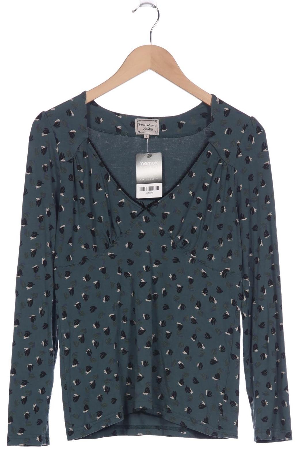 

Vive Maria Damen Langarmshirt, türkis, Gr. 42