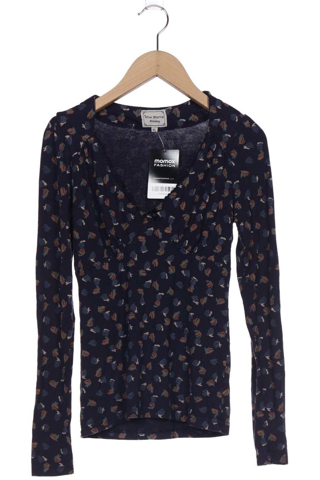 

Vive Maria Damen Langarmshirt, marineblau, Gr. 34