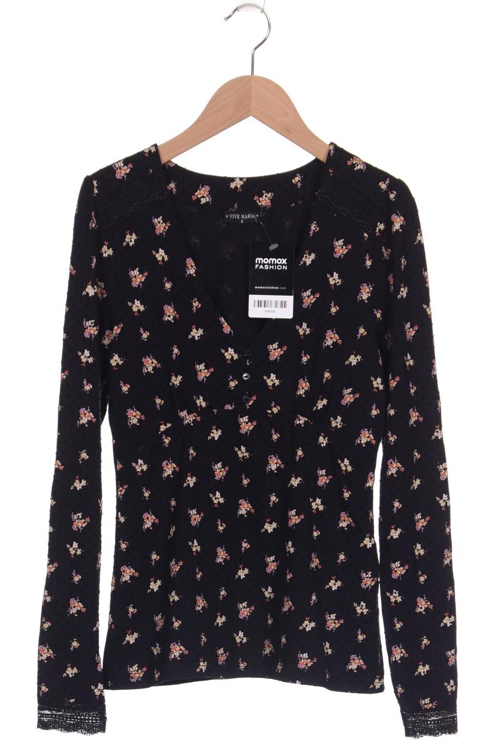 

Vive Maria Damen Langarmshirt, schwarz, Gr. 36