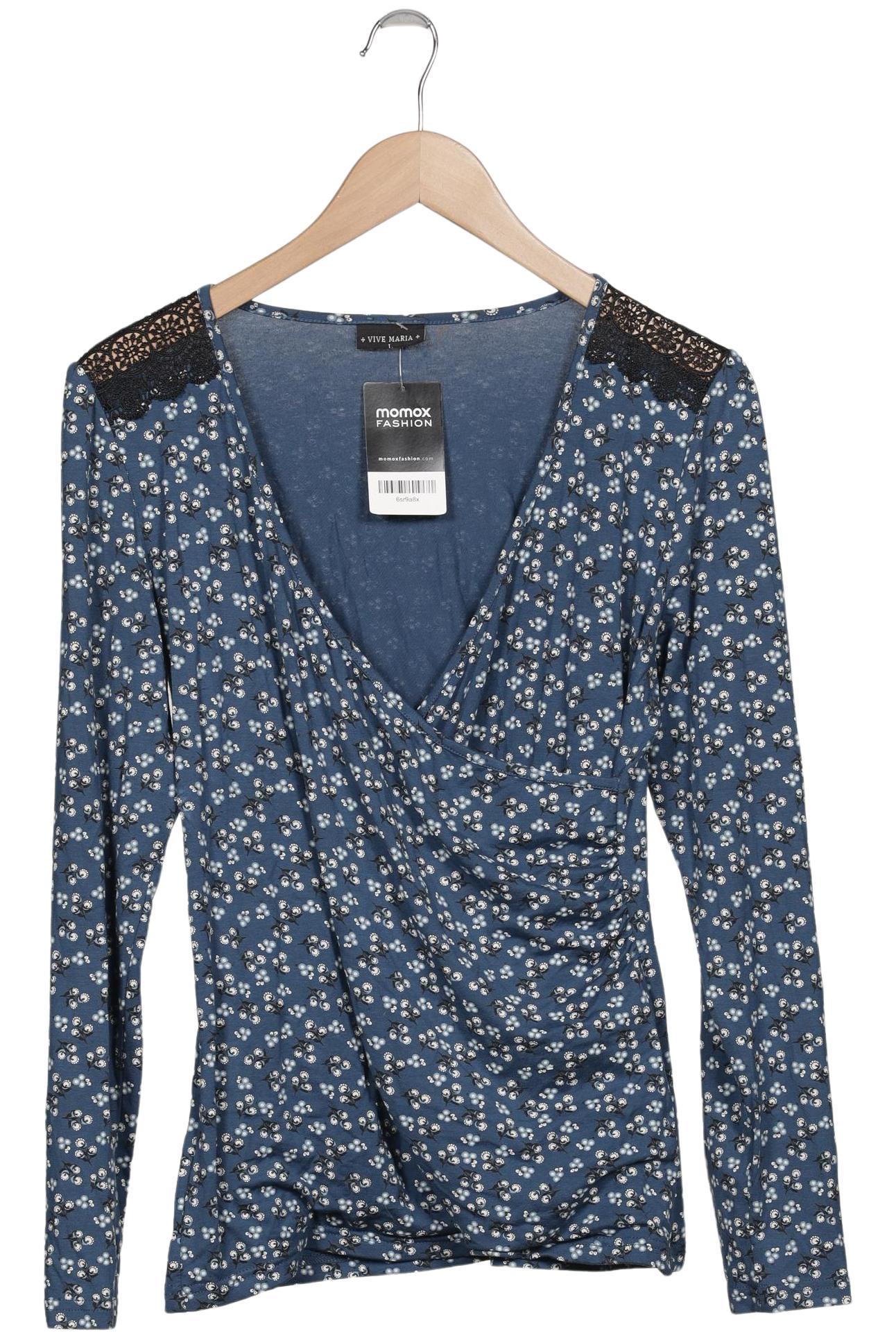 

Vive Maria Damen Langarmshirt, marineblau, Gr. 42