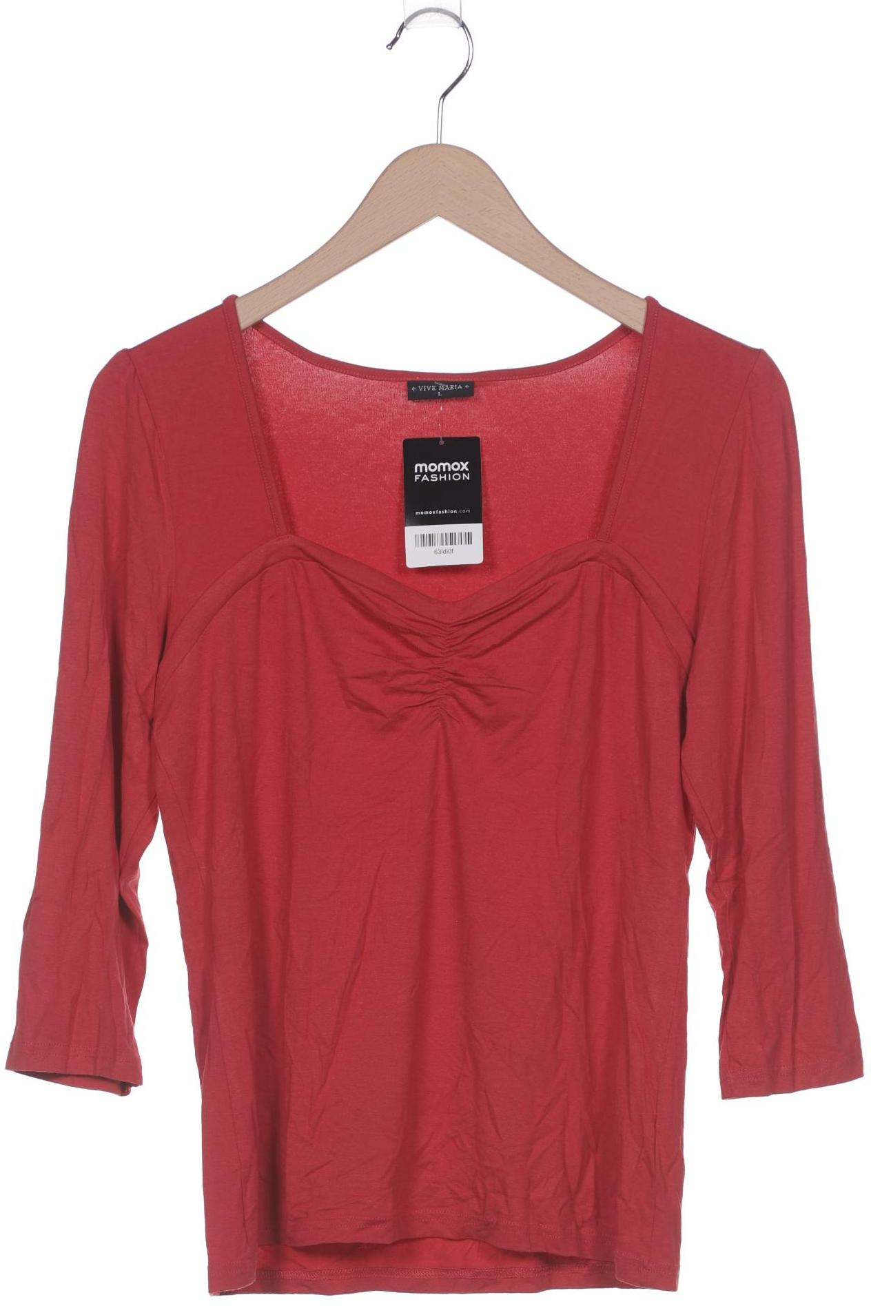 

Vive Maria Damen Langarmshirt, rot, Gr. 42