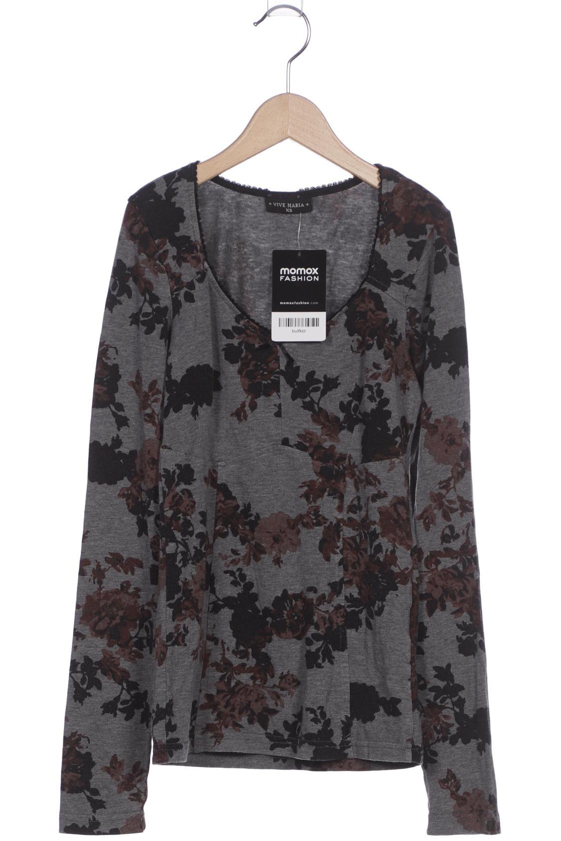 

Vive Maria Damen Langarmshirt, grau, Gr. 34