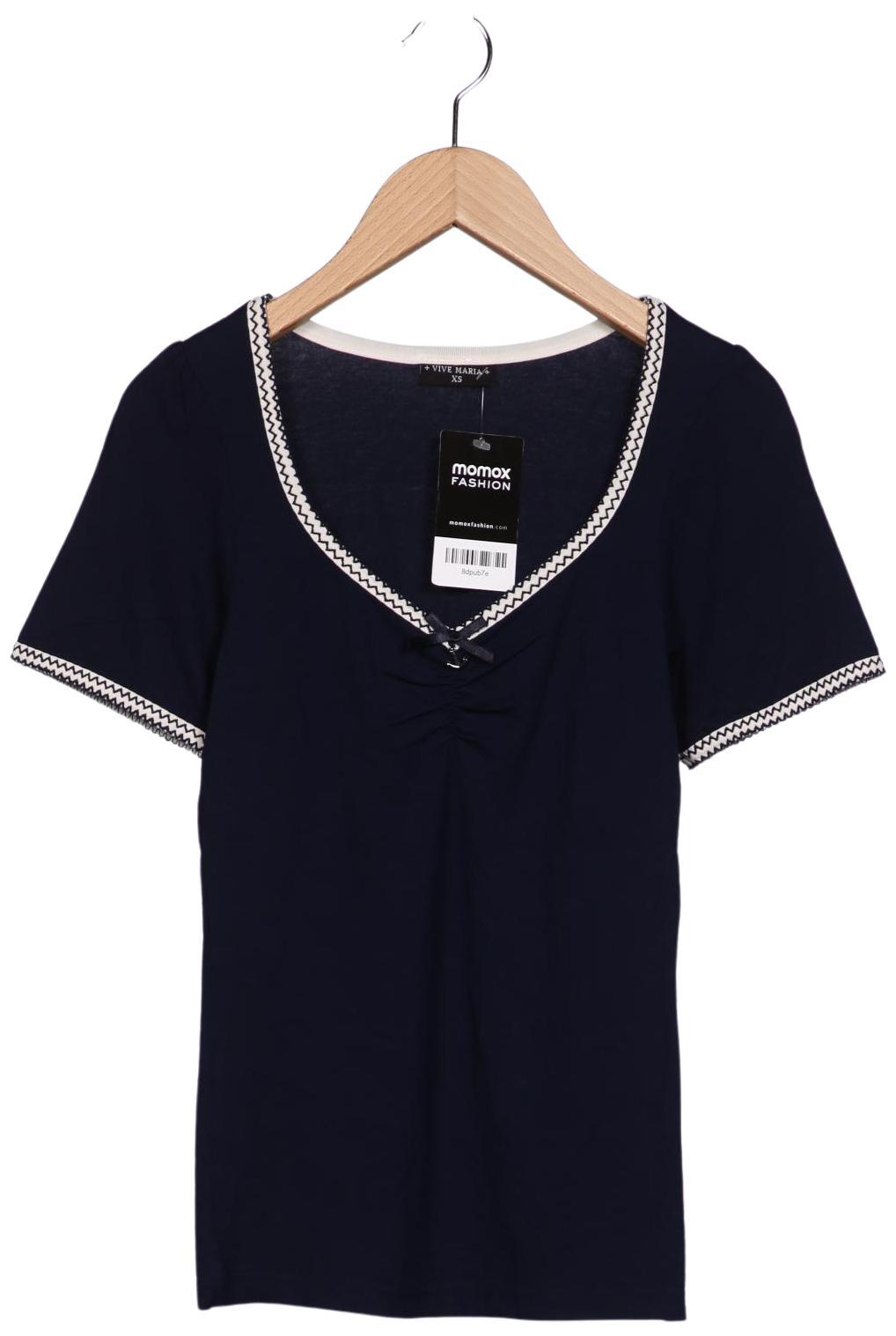 

Vive Maria Damen T-Shirt, marineblau, Gr. 34