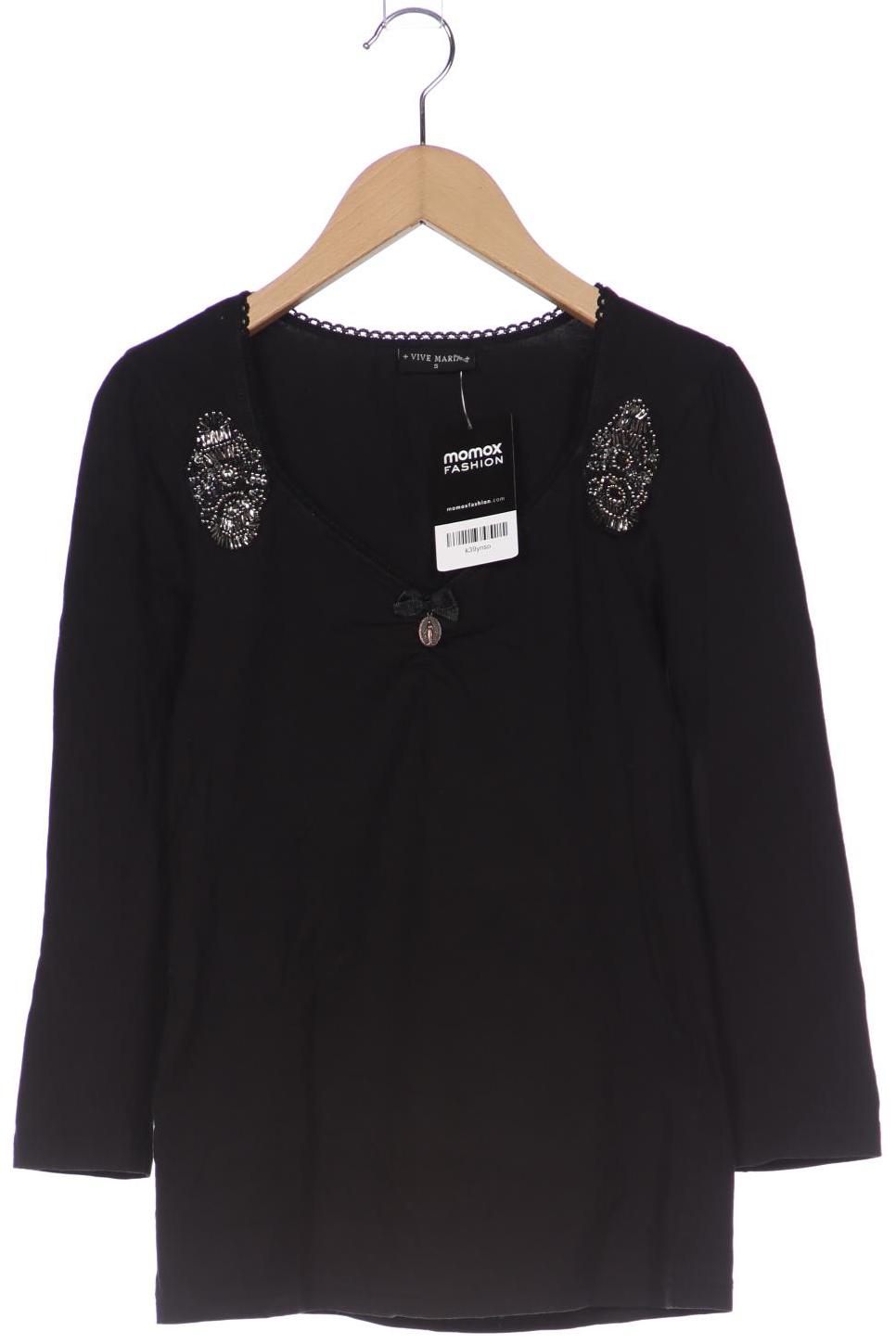 

Vive Maria Damen Langarmshirt, schwarz, Gr. 36
