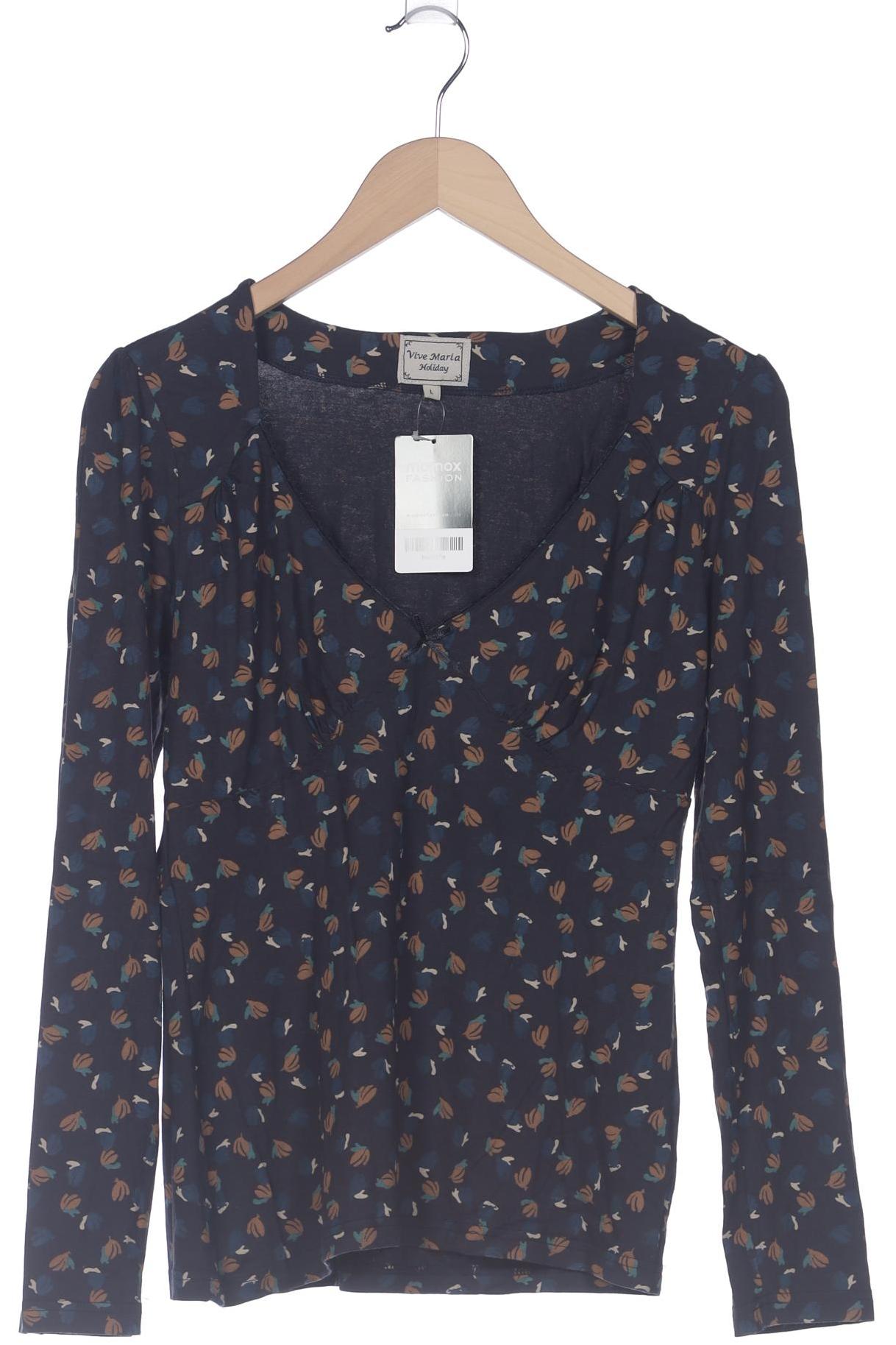 

Vive Maria Damen Langarmshirt, marineblau, Gr. 42