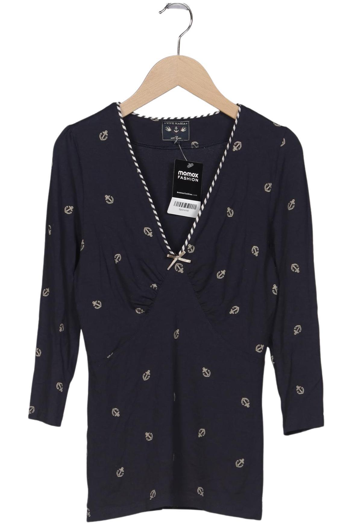 

Vive Maria Damen Langarmshirt, marineblau, Gr. 36