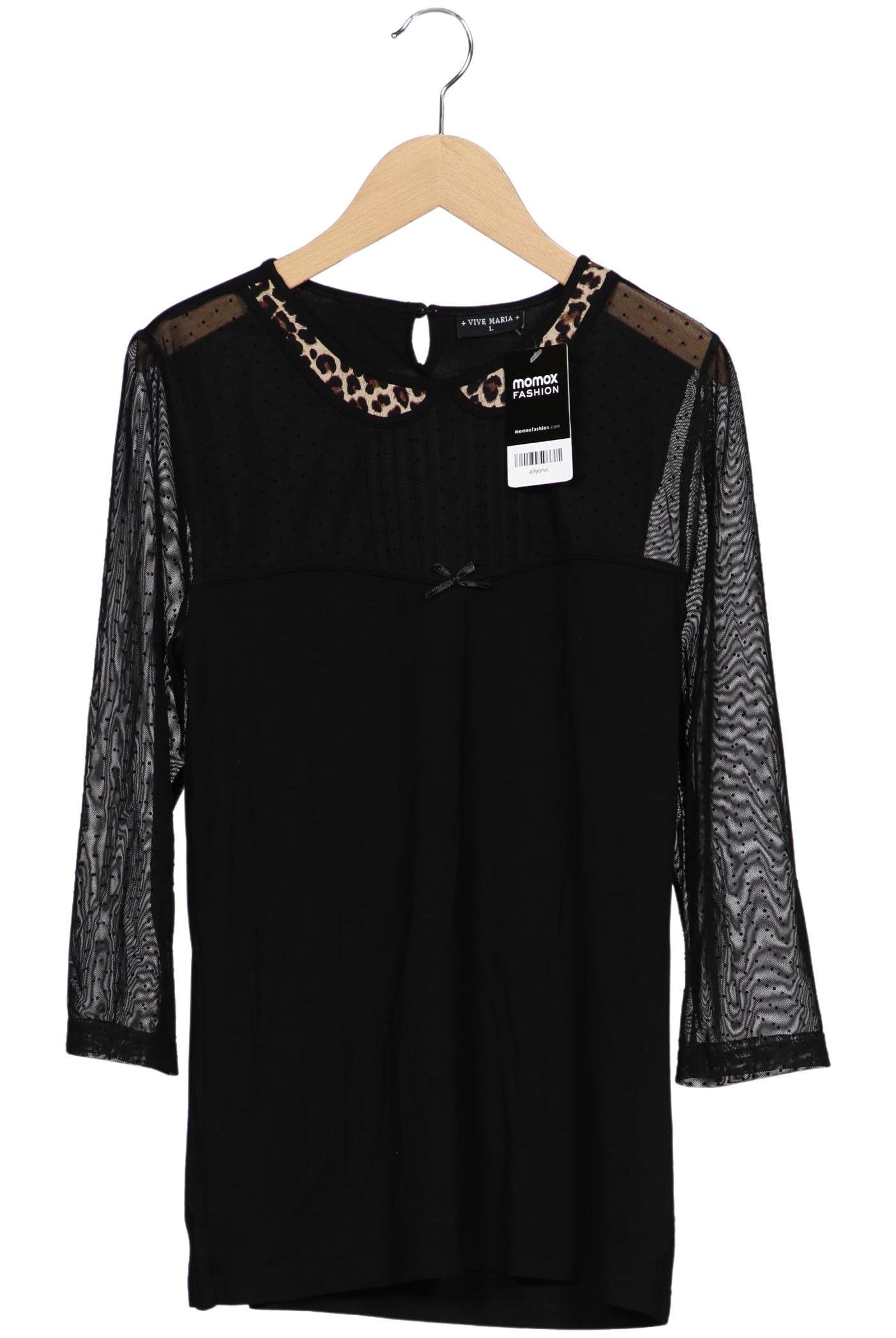 

Vive Maria Damen Langarmshirt, schwarz, Gr. 42