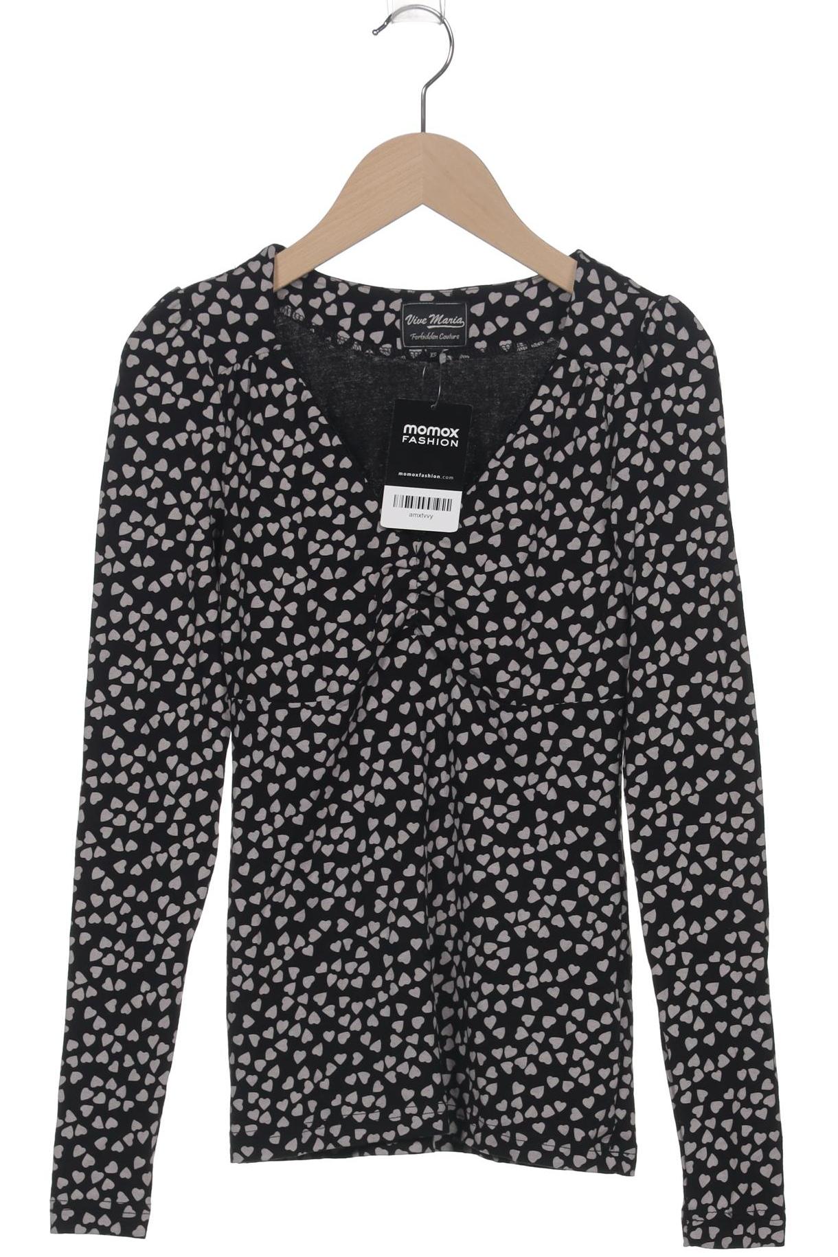 

Vive Maria Damen Langarmshirt, schwarz, Gr. 34
