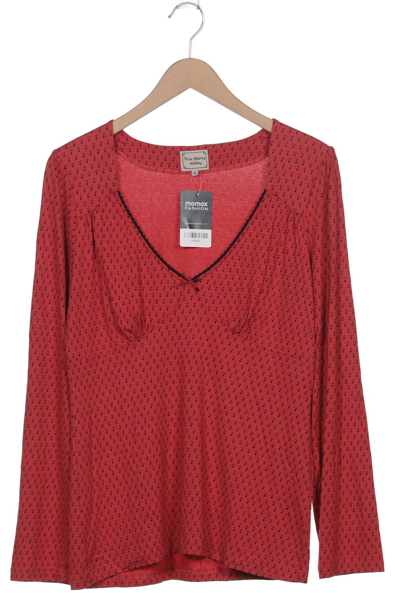 

Vive Maria Damen Langarmshirt, rot, Gr. 44