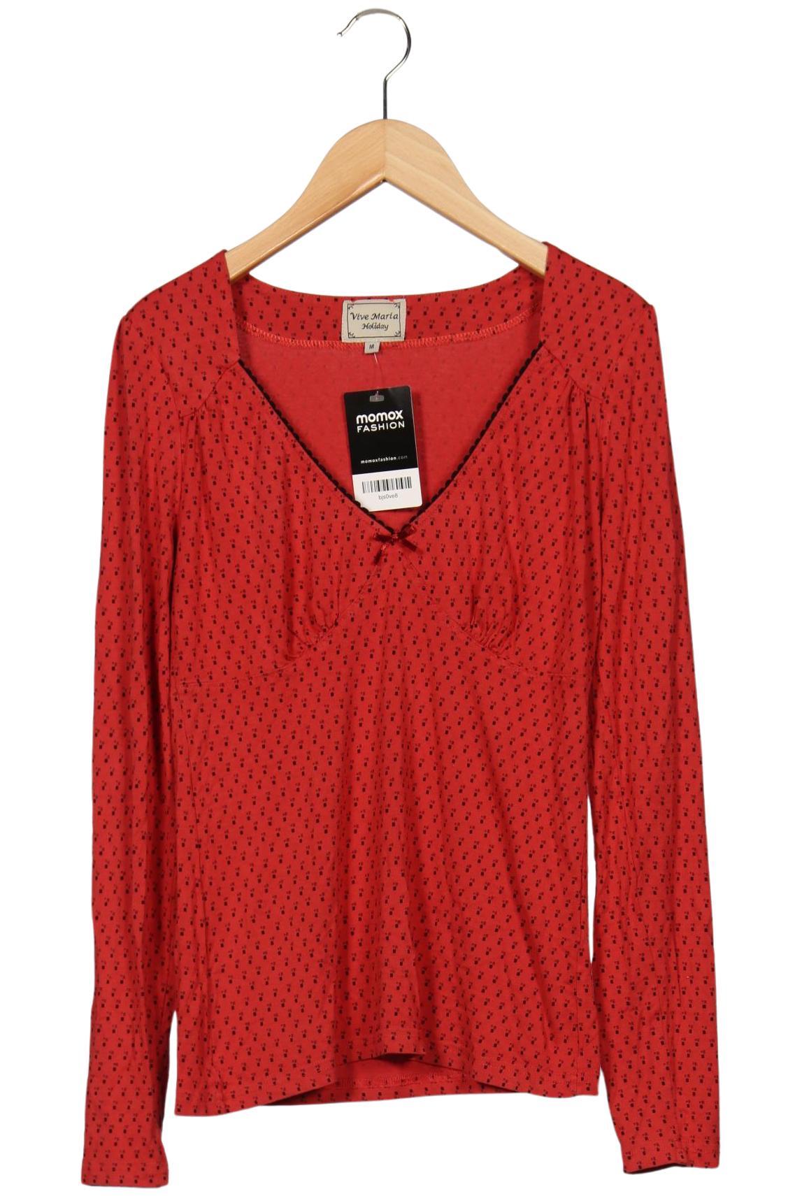 

Vive Maria Damen Langarmshirt, rot, Gr. 38