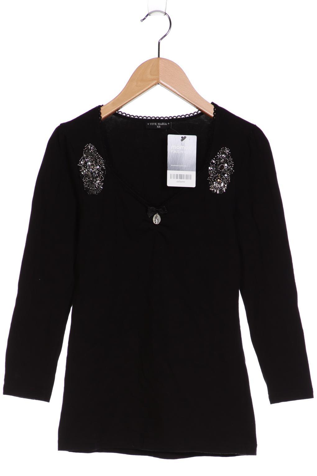 

Vive Maria Damen Langarmshirt, schwarz, Gr. 34