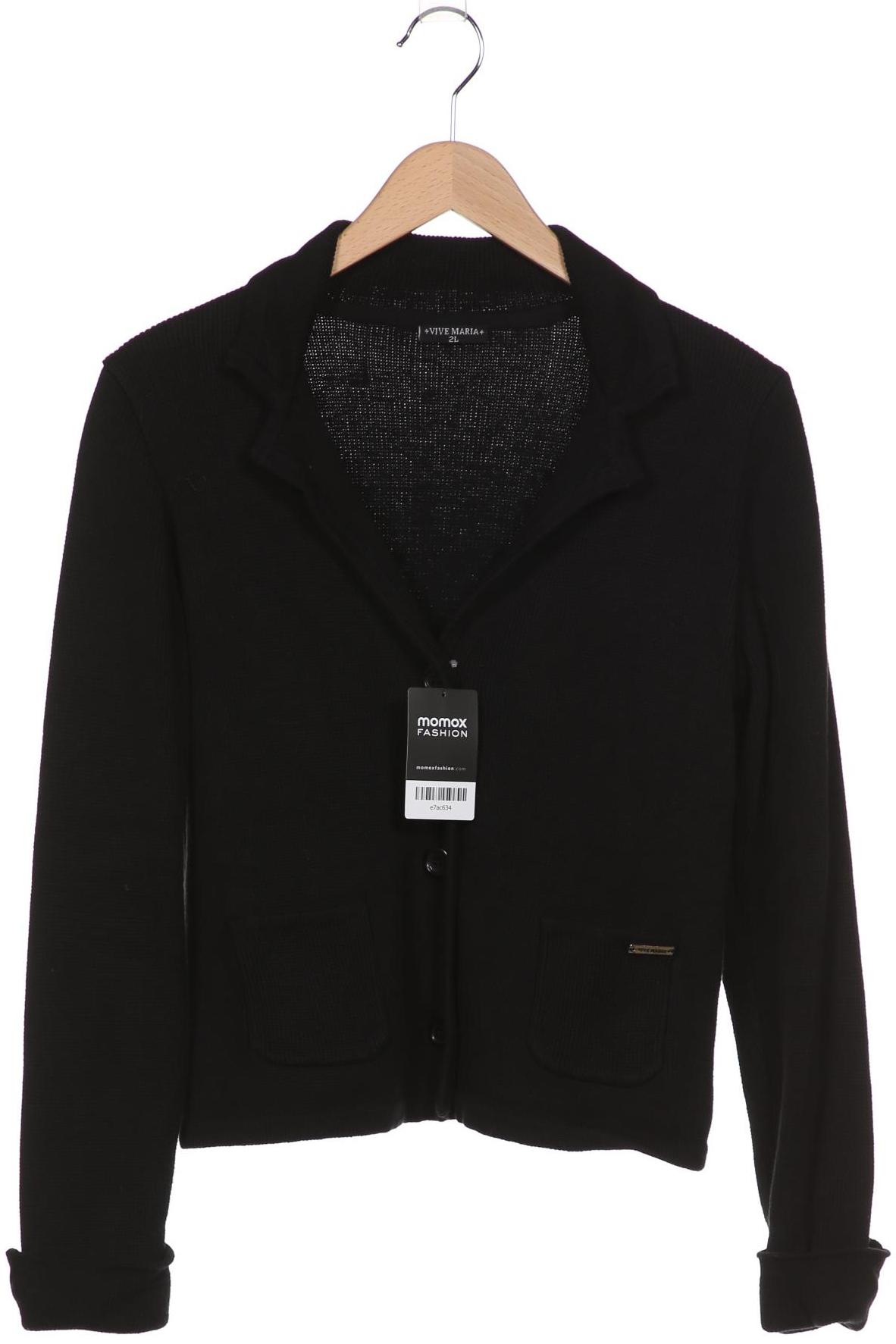 

Vive Maria Damen Strickjacke, schwarz, Gr. 42