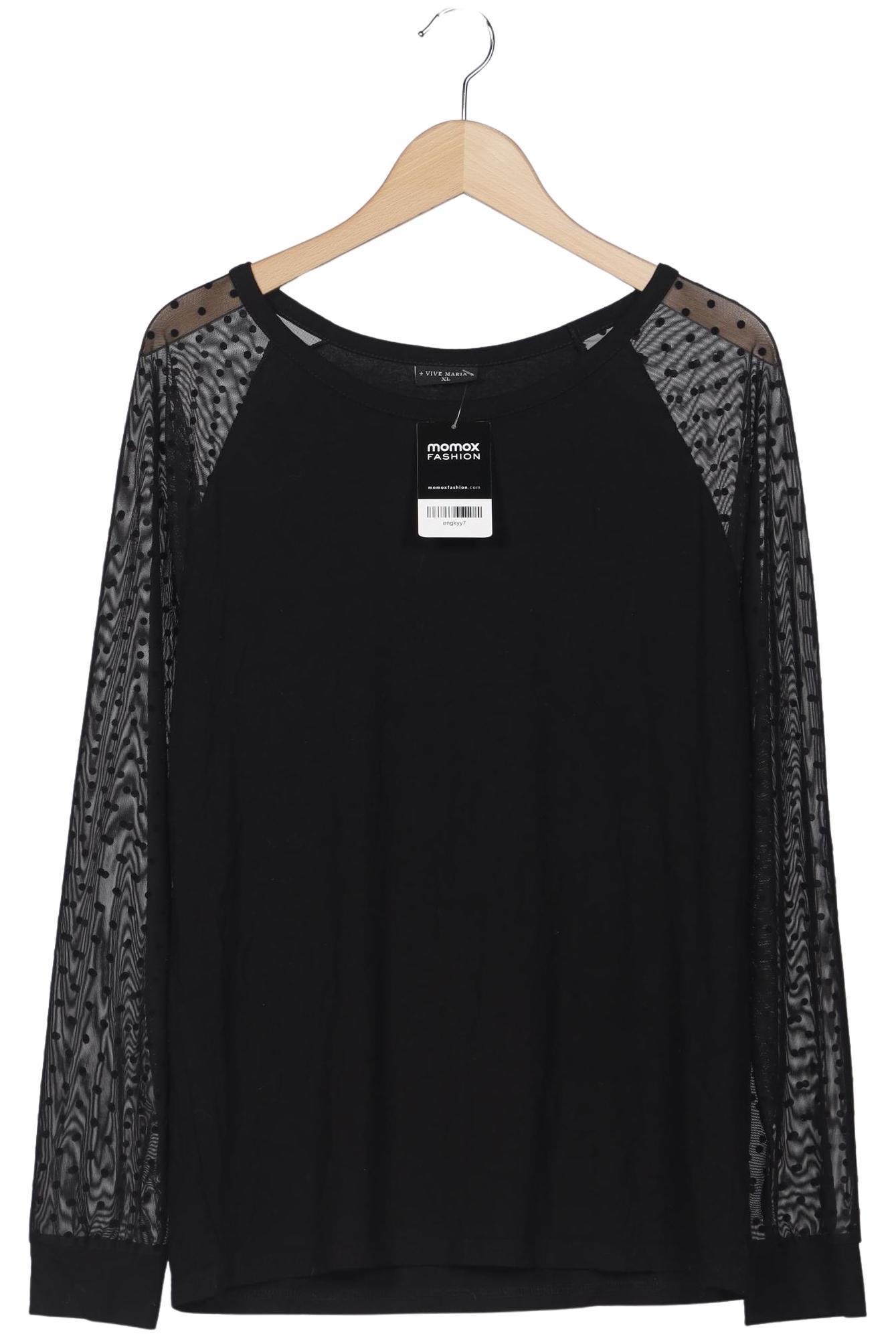 

Vive Maria Damen Langarmshirt, schwarz, Gr. 44