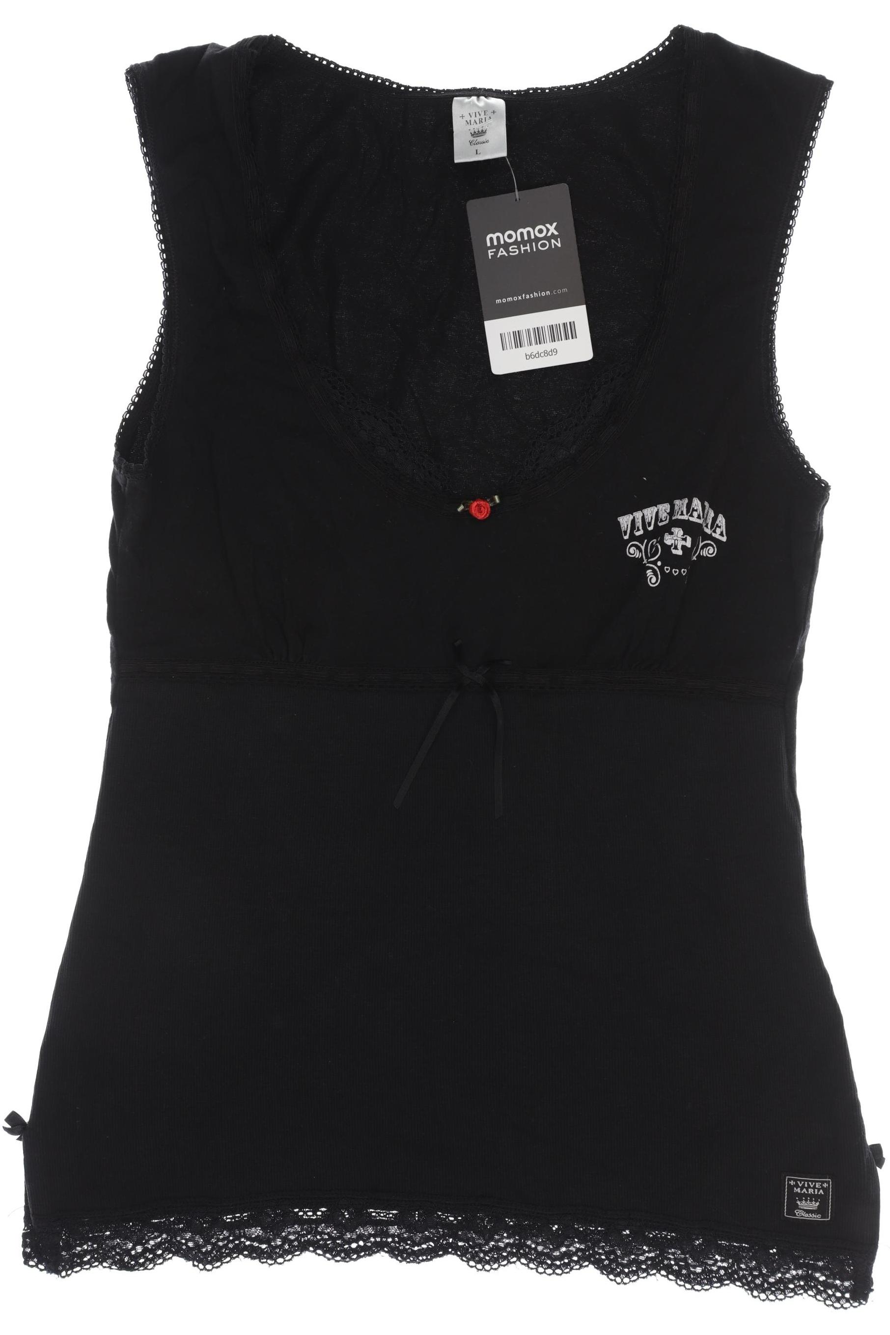 

Vive Maria Damen Top, schwarz, Gr. 42