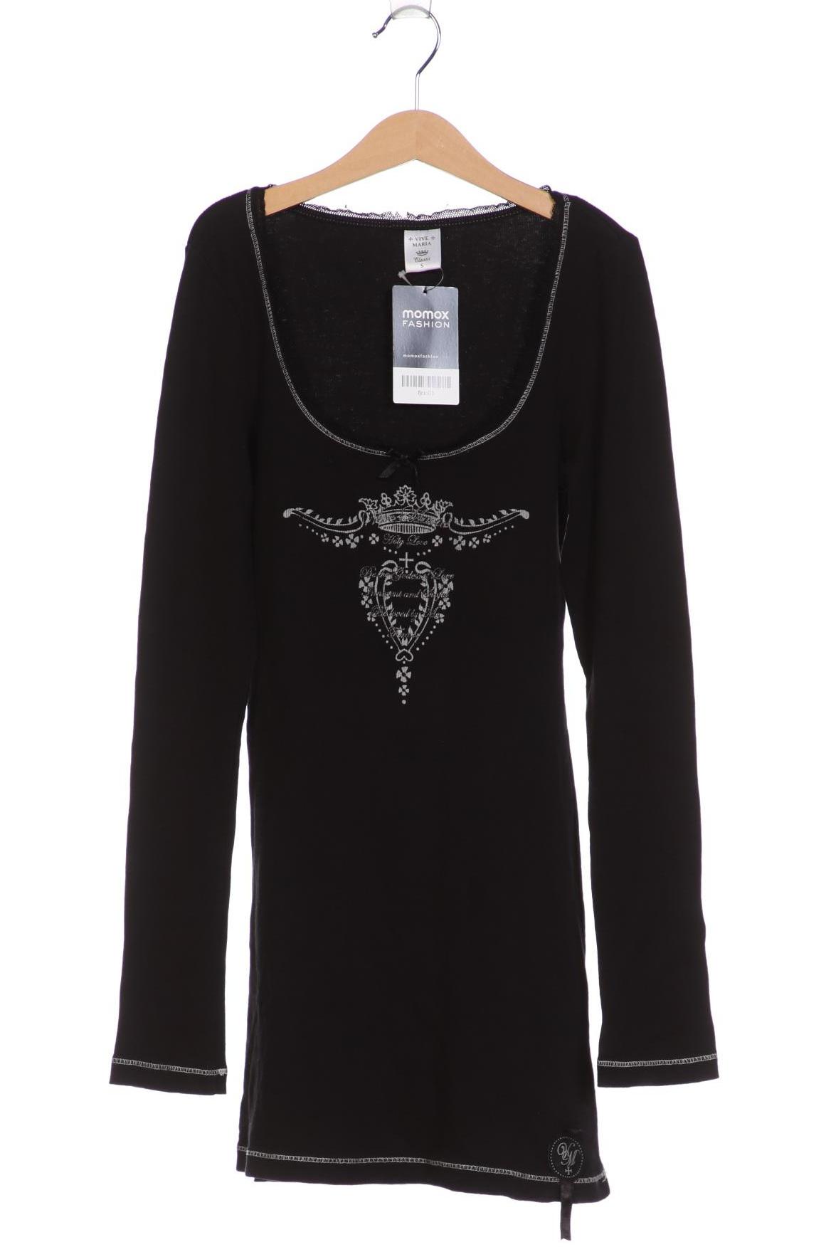 

Vive Maria Damen Langarmshirt, schwarz, Gr. 36