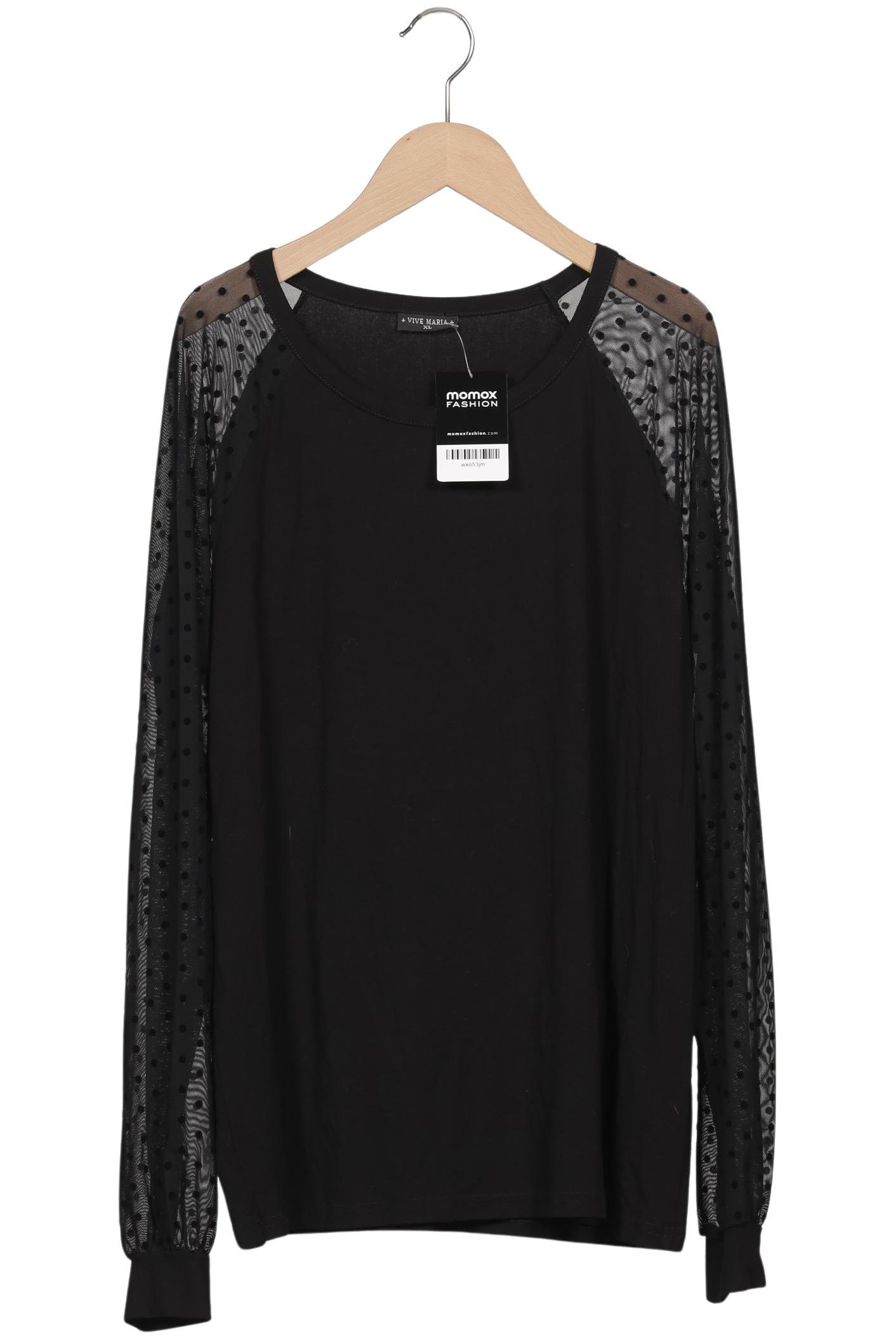 

Vive Maria Damen Langarmshirt, schwarz, Gr. 44