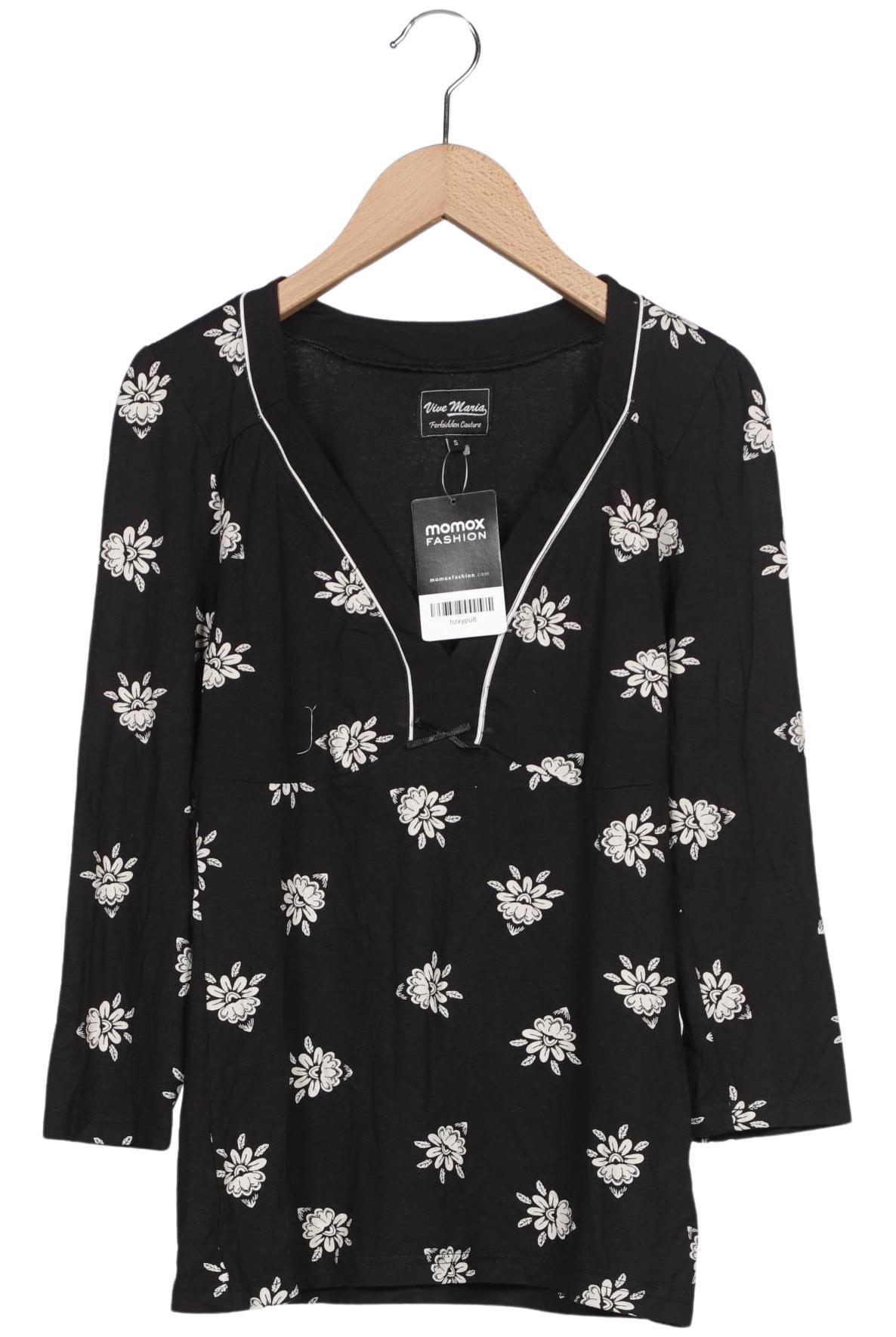 

Vive Maria Damen Langarmshirt, schwarz, Gr. 36