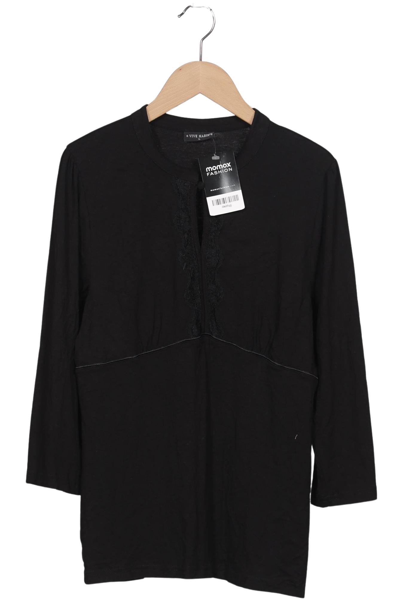 

Vive Maria Damen Langarmshirt, schwarz, Gr. 42