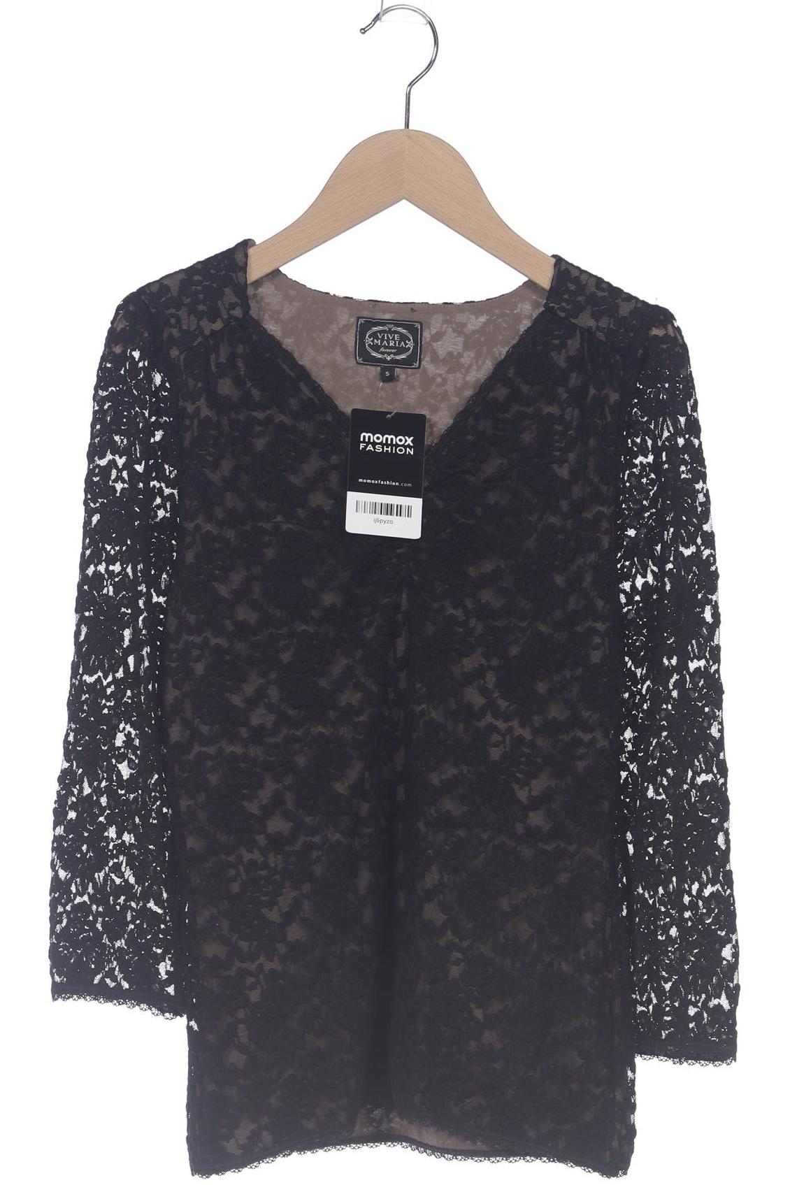 

Vive Maria Damen Langarmshirt, schwarz, Gr. 36
