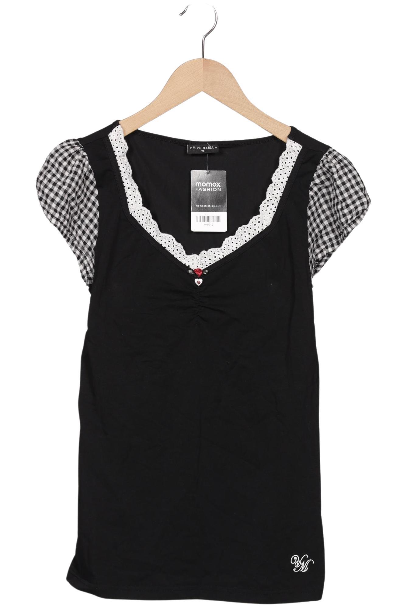 

Vive Maria Damen T-Shirt, schwarz, Gr. 38