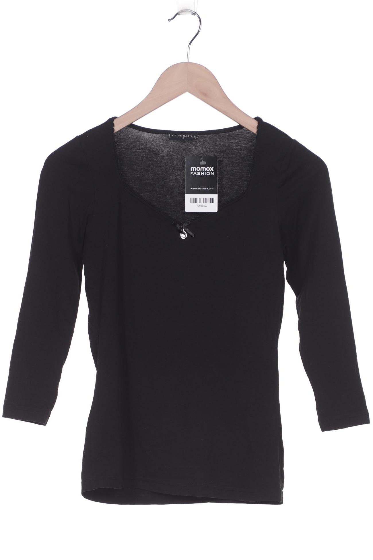 

Vive Maria Damen Langarmshirt, schwarz, Gr. 36