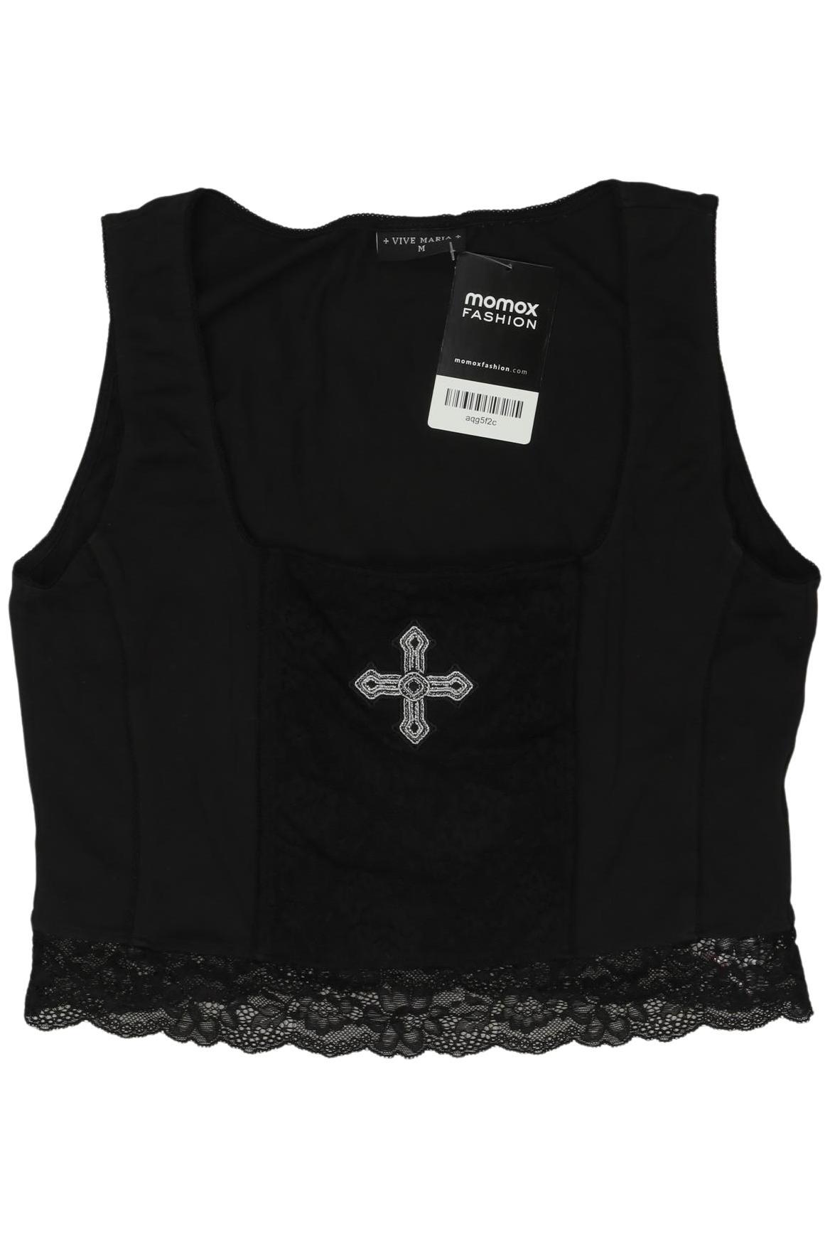 

Vive Maria Damen Top, schwarz, Gr. 38
