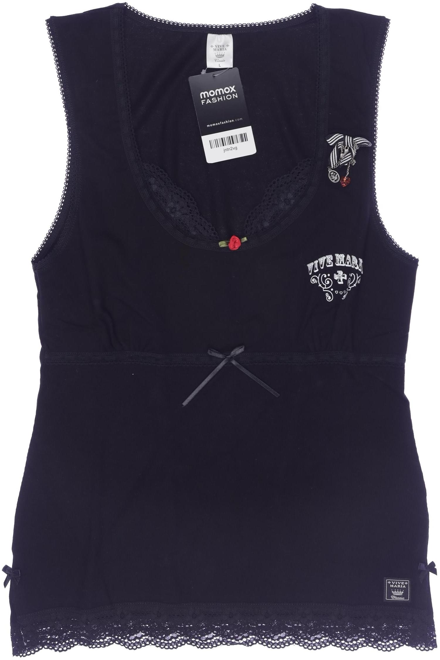 

Vive Maria Damen Top, schwarz, Gr. 42