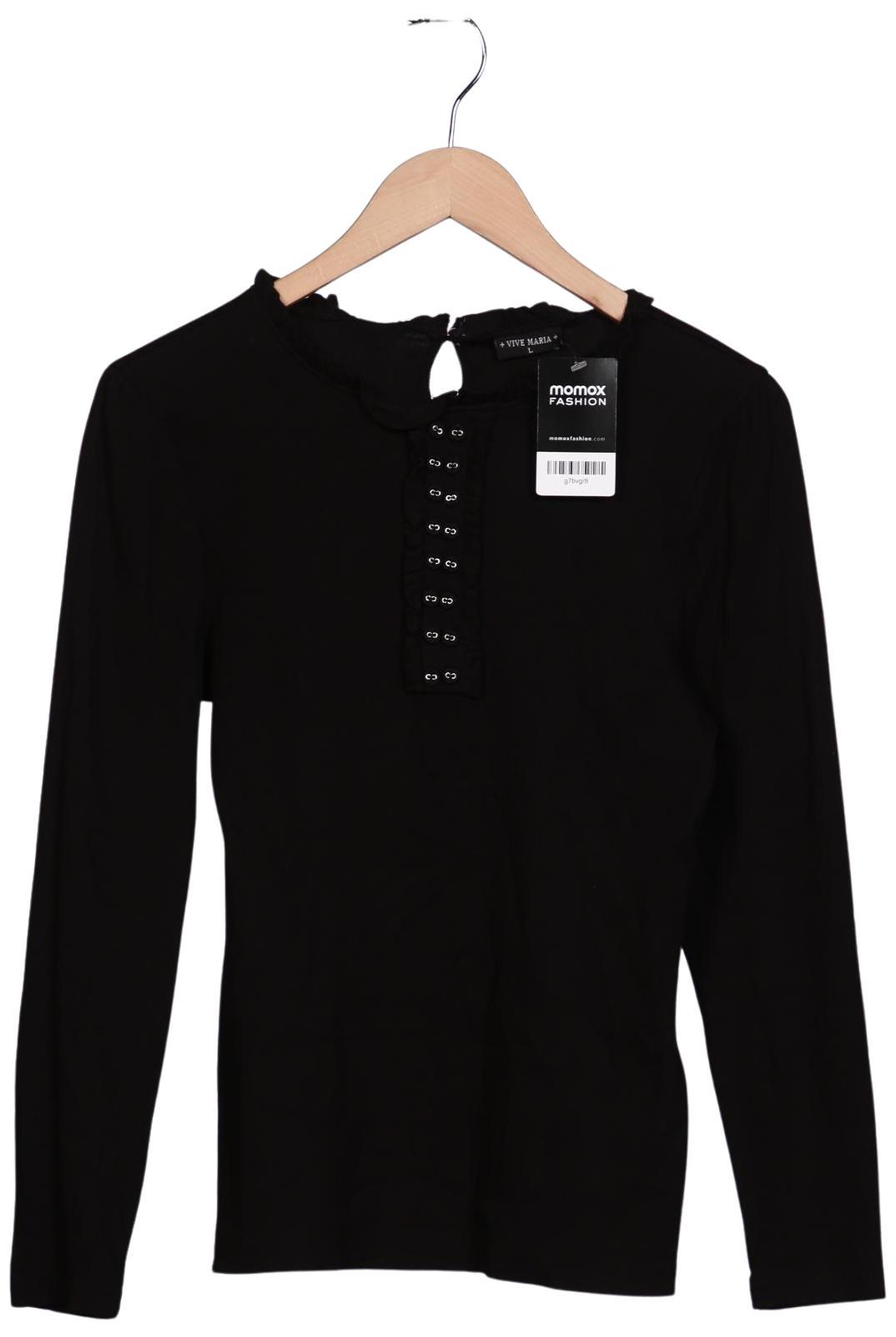 

Vive Maria Damen Langarmshirt, schwarz, Gr. 42