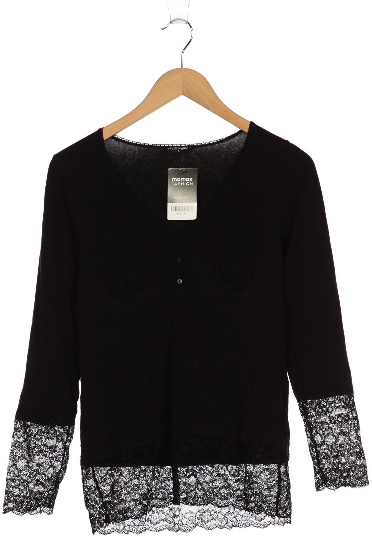 

Vive Maria Damen Langarmshirt, schwarz, Gr. 42